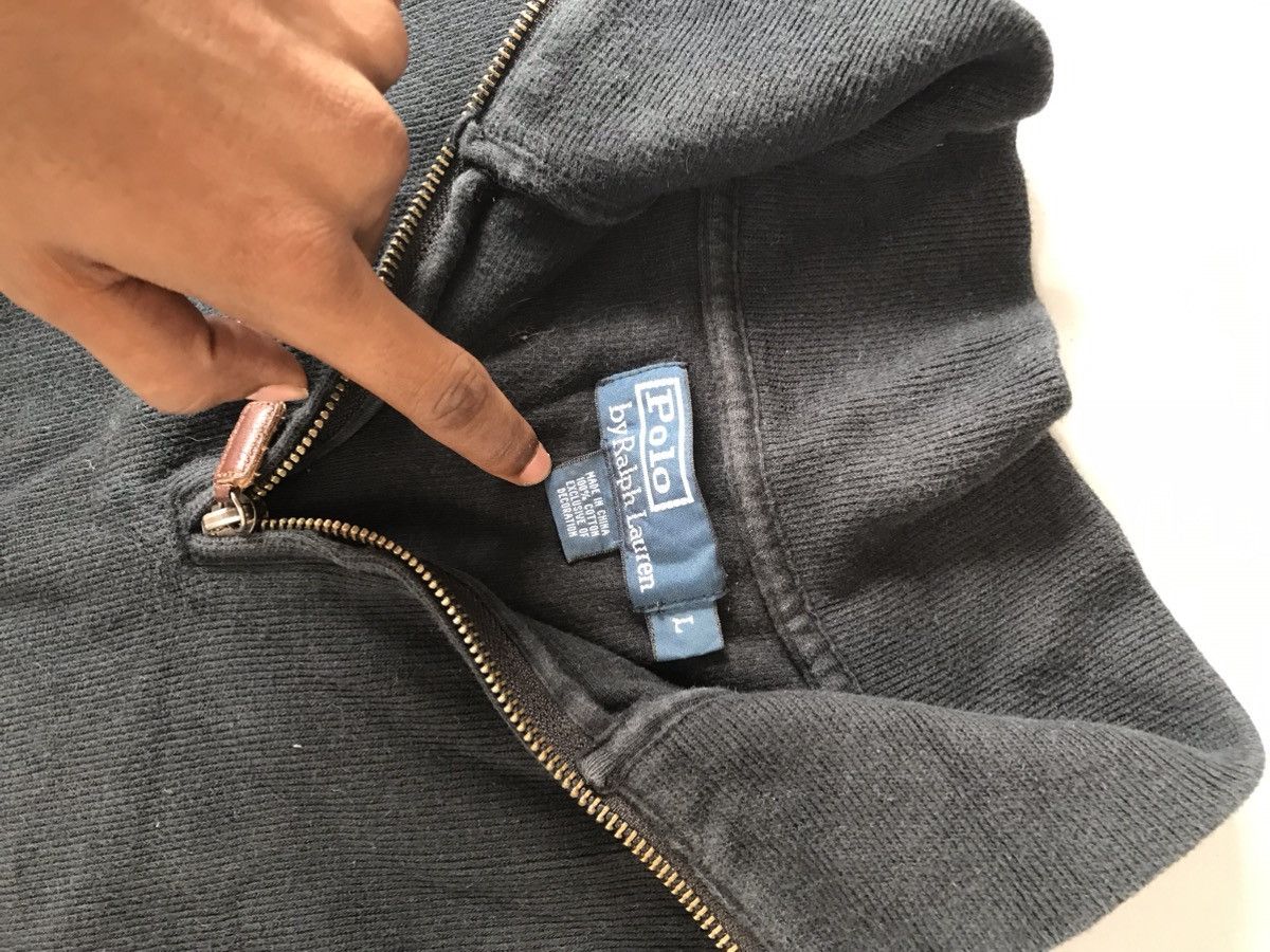Designer × Polo Ralph Lauren × Vintage Vintage polo Ralph Lauren fleece half zipper small logo Size US L / EU 52-54 / 3 - 4 Thumbnail