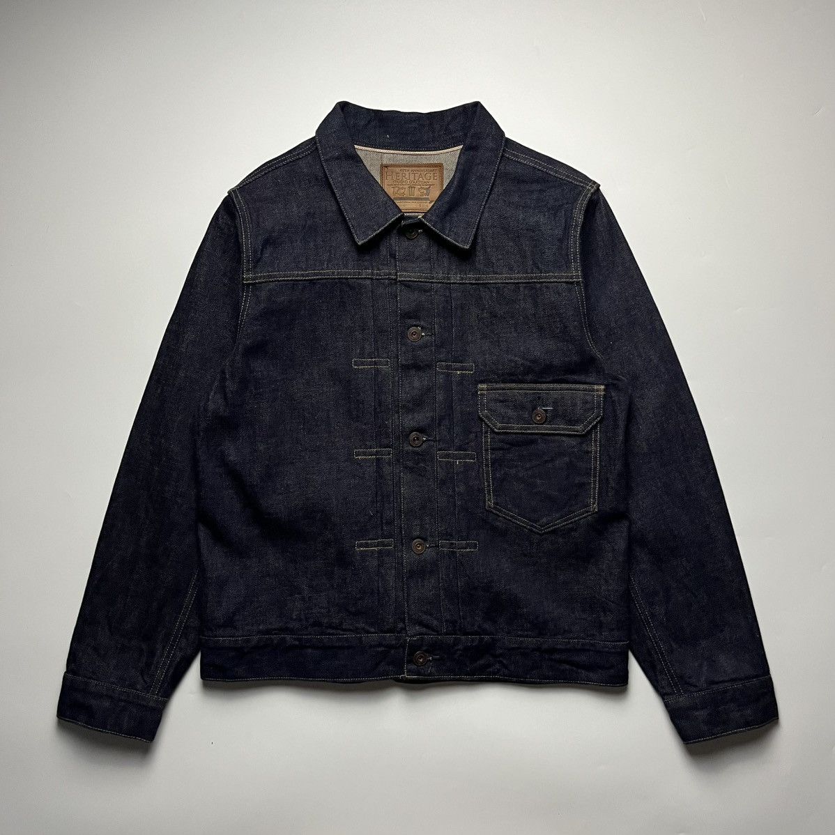 Studio D'Artisan Studio D'Artisan 40th Anniv "Heritage" Selvedge Denim Jacket Size US M / EU 48-50 / 2 - 1 Thumbnail