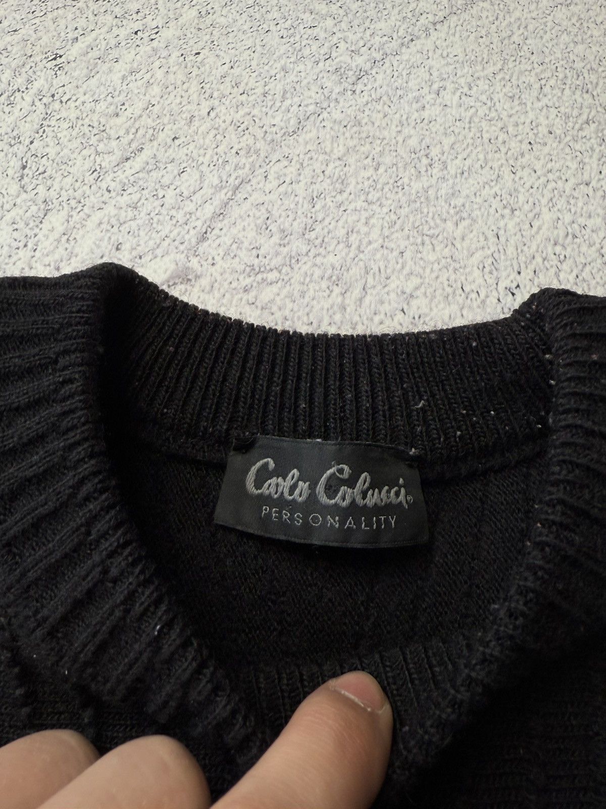 Carlo Colucci Vintage 90s Carlo Colucci Sweater Avant Garde Streetwear USA Size US L / EU 52-54 / 3 - 10 Thumbnail