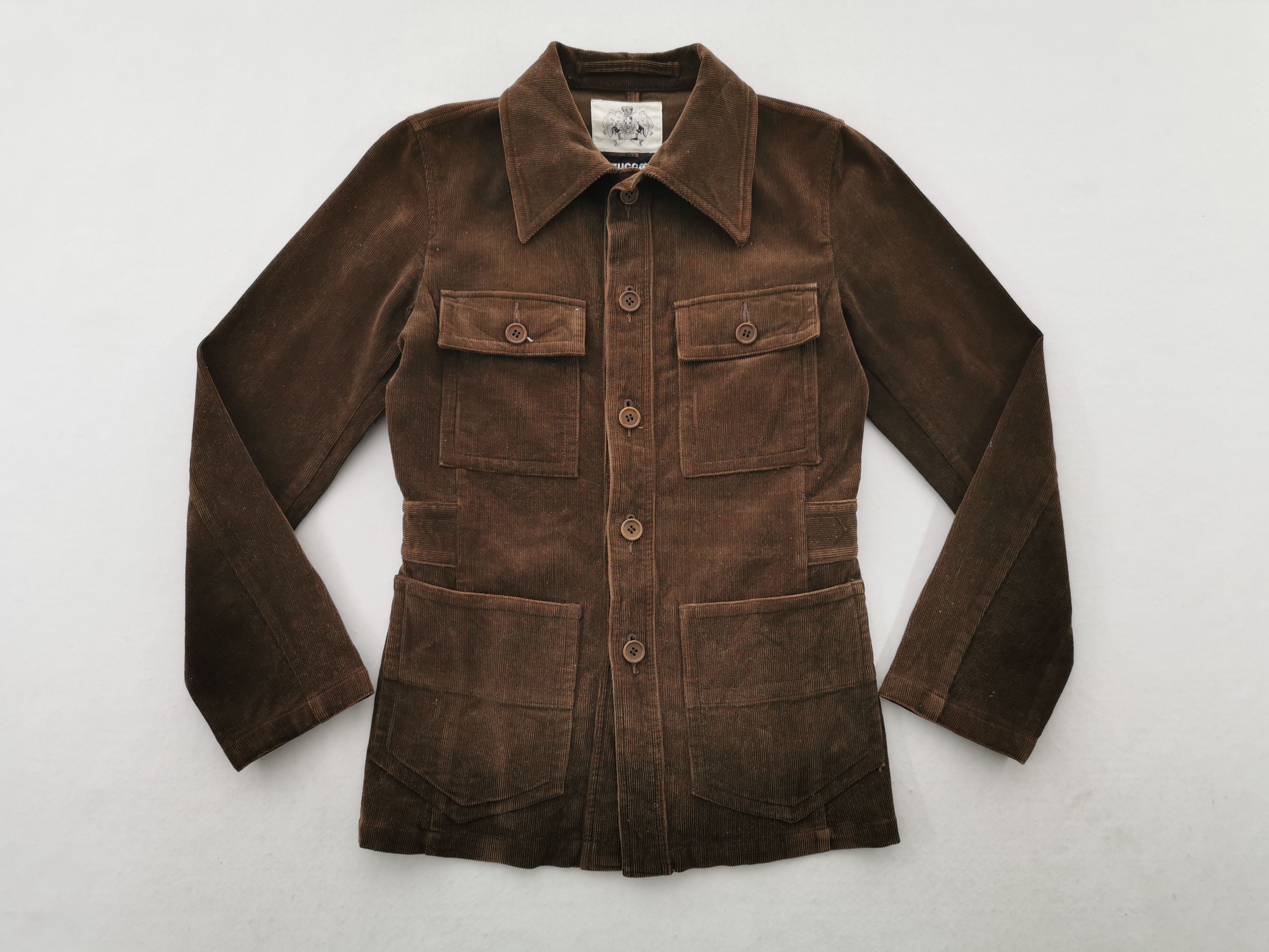 Zucca Zucca Corduroy Jacket Made In Italy Women Size S Size XS / US 0-2 / IT 36-38 - 3 Thumbnail
