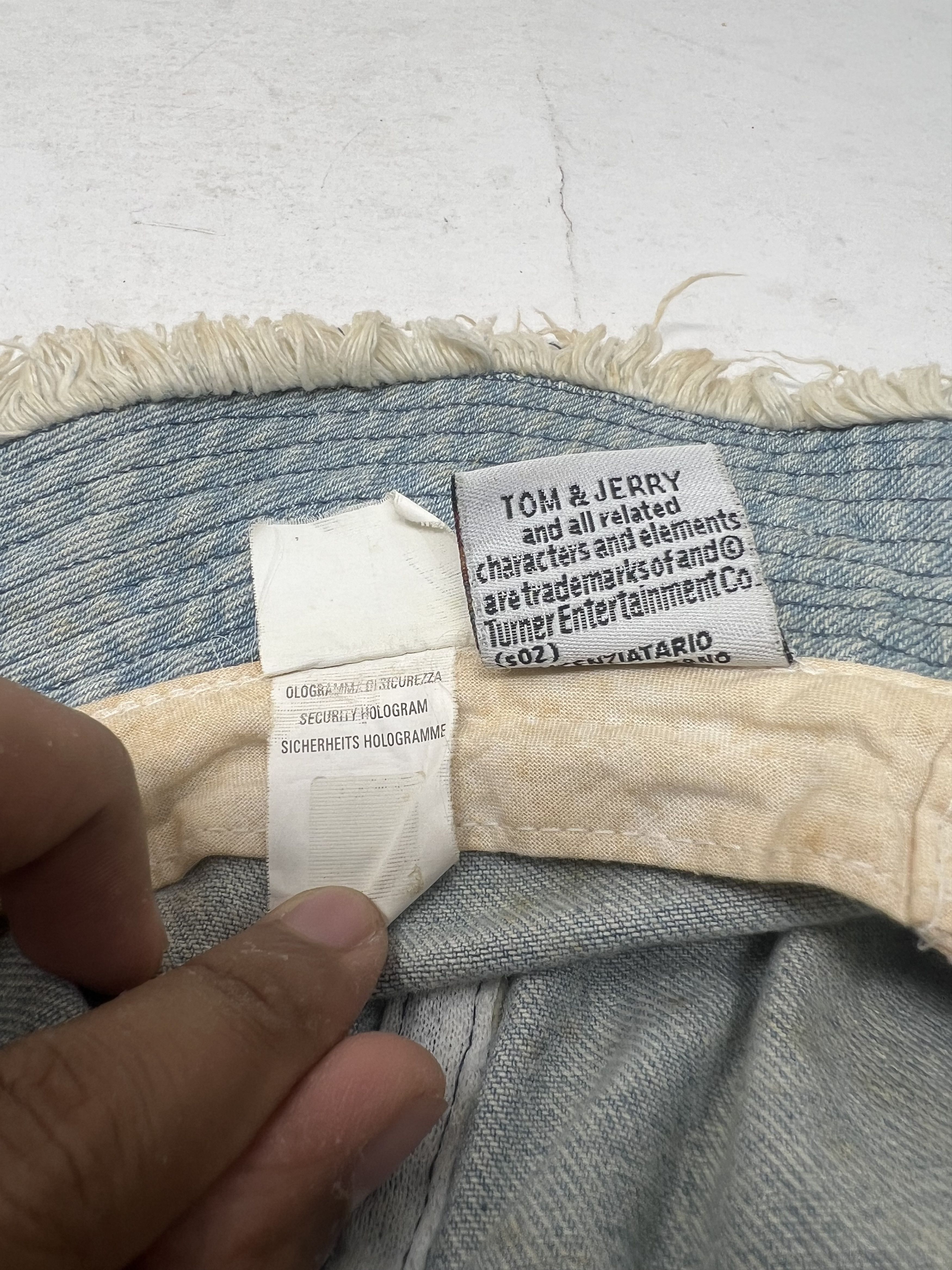 Hat Club Tom & Jerry Denim Hat Size ONE SIZE - 15 Thumbnail