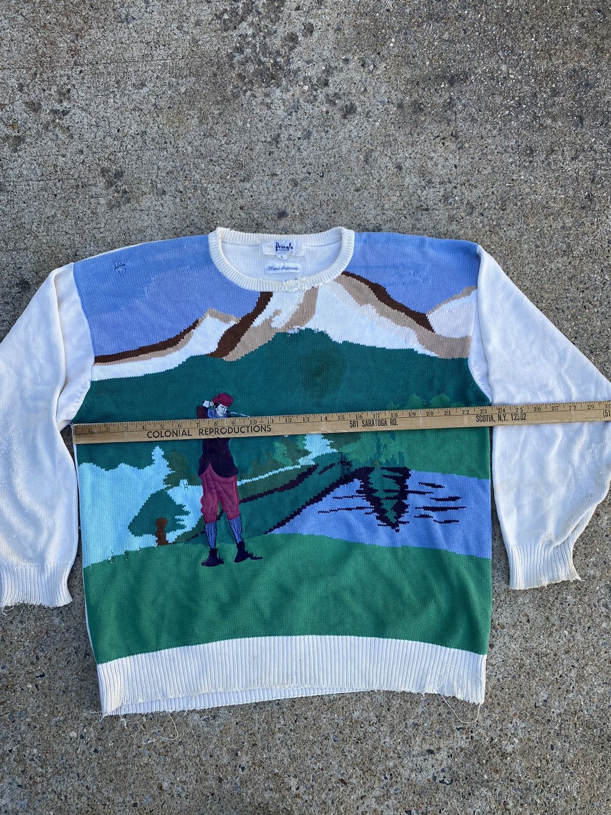 Pringle Of Scotland × Vintage Vintage 90s Pringle of Scotland golf sweater Size US L / EU 52-54 / 3 - 6 Thumbnail