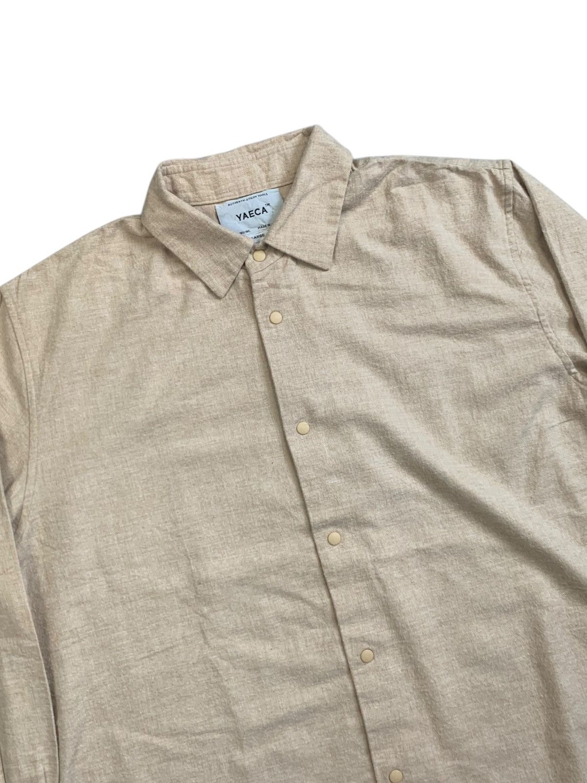 YAECA Japanese YAECA formal boxy shirt Size US L / EU 52-54 / 3 - 2 Thumbnail