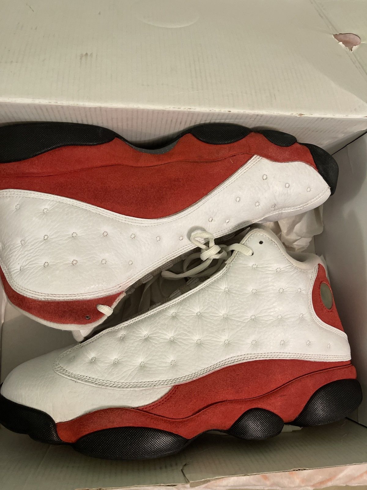 Jordan Brand × Nike AIR JORDAN RETRO 13 CHERRY Size US 12 / EU 45 - 1 Thumbnail