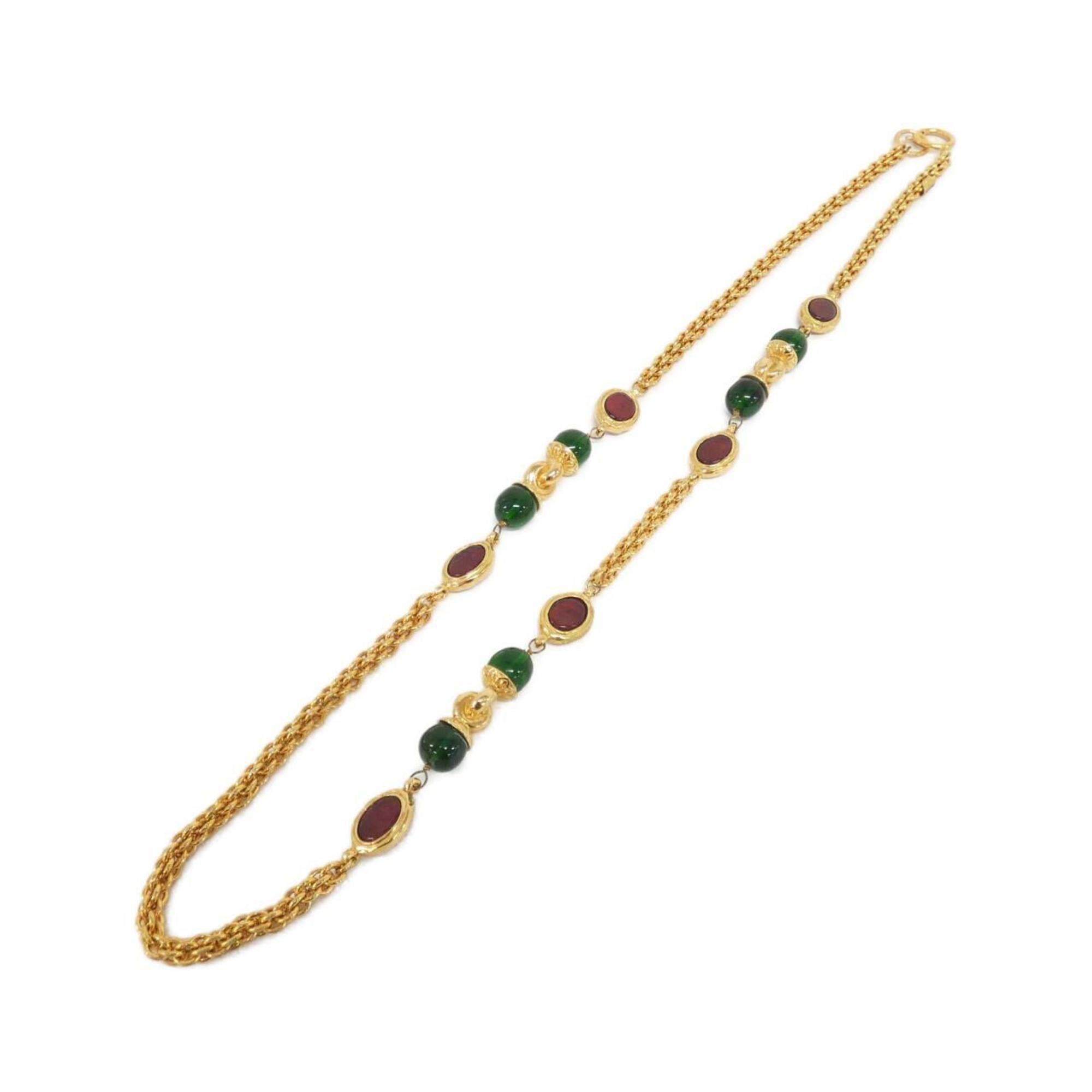 Chanel Chanel Gripoix necklace Size ONE SIZE - 1 Thumbnail