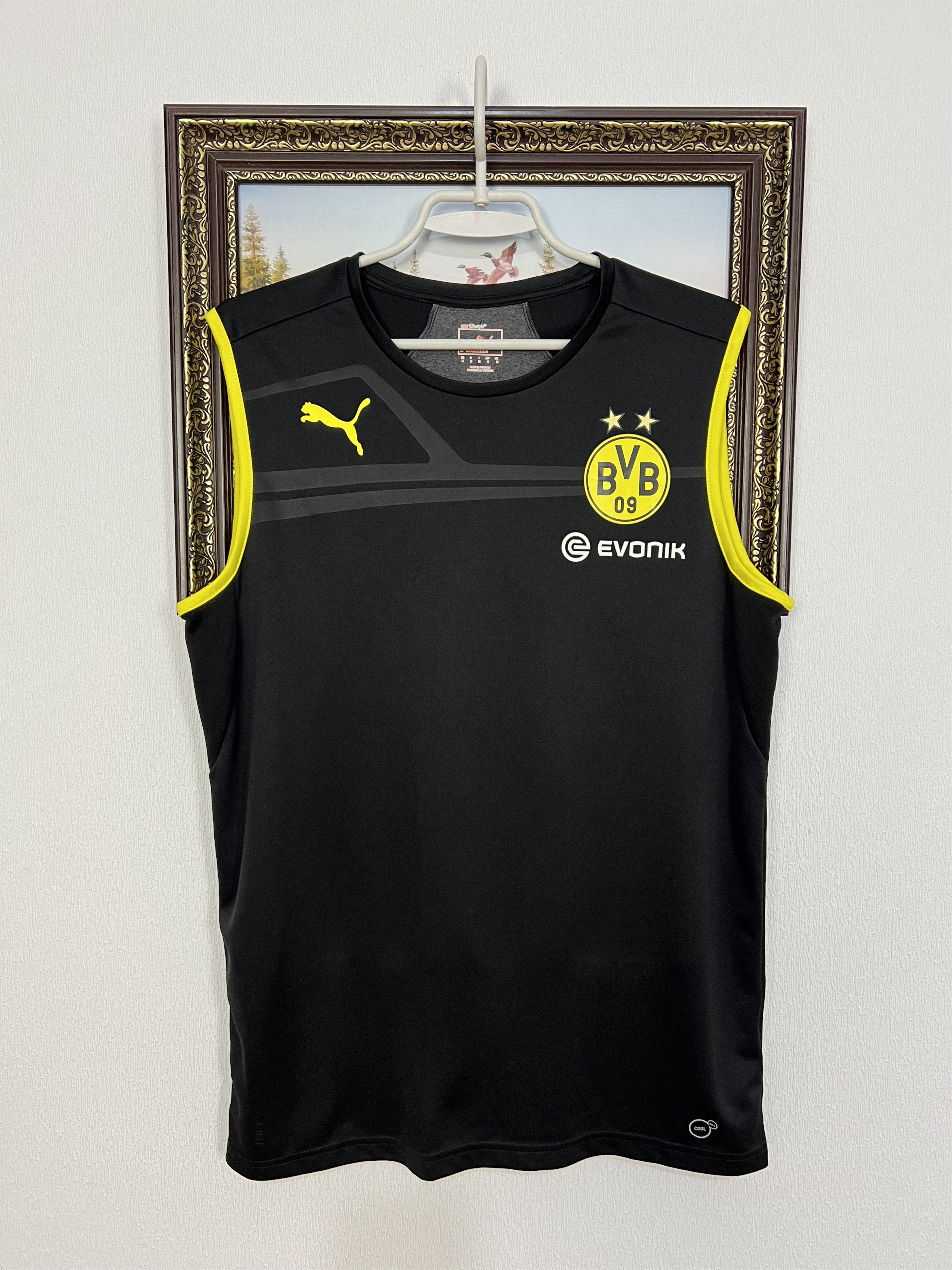 Puma Borussia Dortmund Football Train Vest Shirt Soccer Jersey Size US M / EU 48-50 / 2 - 1 Thumbnail
