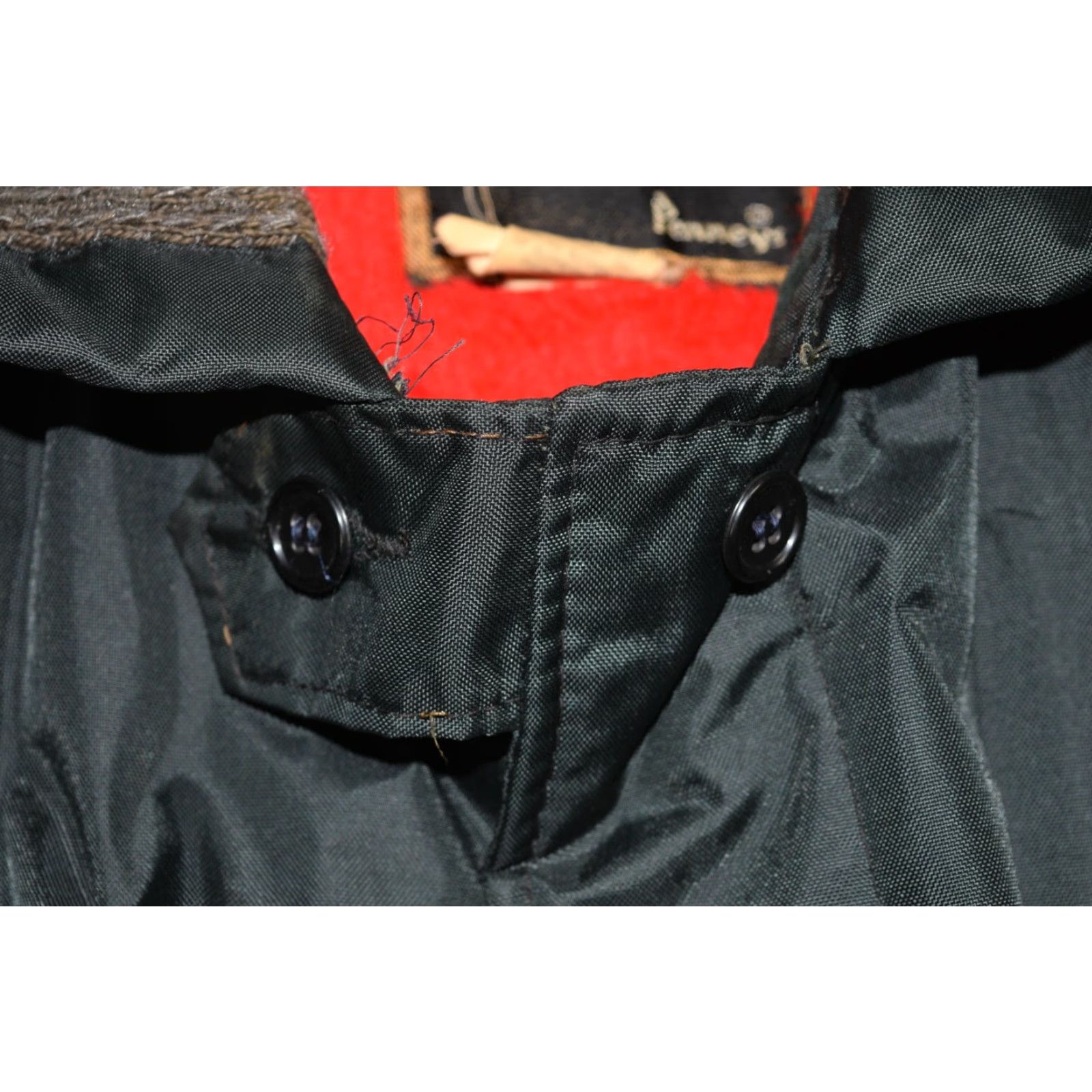 Rains VINTAGE 60S TOWNCRAFT PENNEYS JACKET SHERPA LINED RAIN CHIN STRAP SZ 42 NYLON Size US XS / EU 42 / 0 - 6 Thumbnail