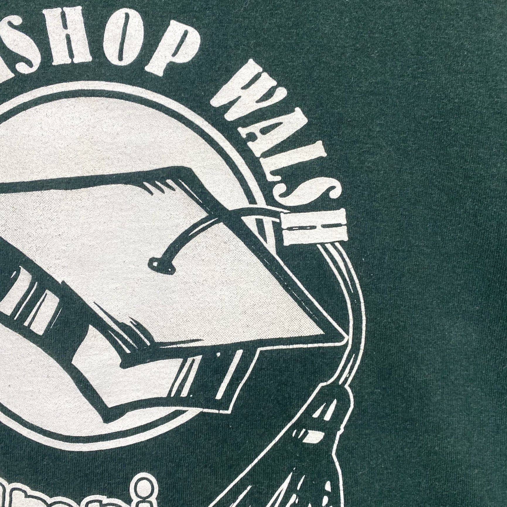 Fruit Of The Loom VINTAGE Fruit of the Loom T-Shirt Class of 1996 Forest Green Unisex Adults L Short Sleeve Crew Neck Green Stitch USA 1996 Alumni Archbishop Walsh Size US L / EU 52-54 / 3 - 6 Thumbnail