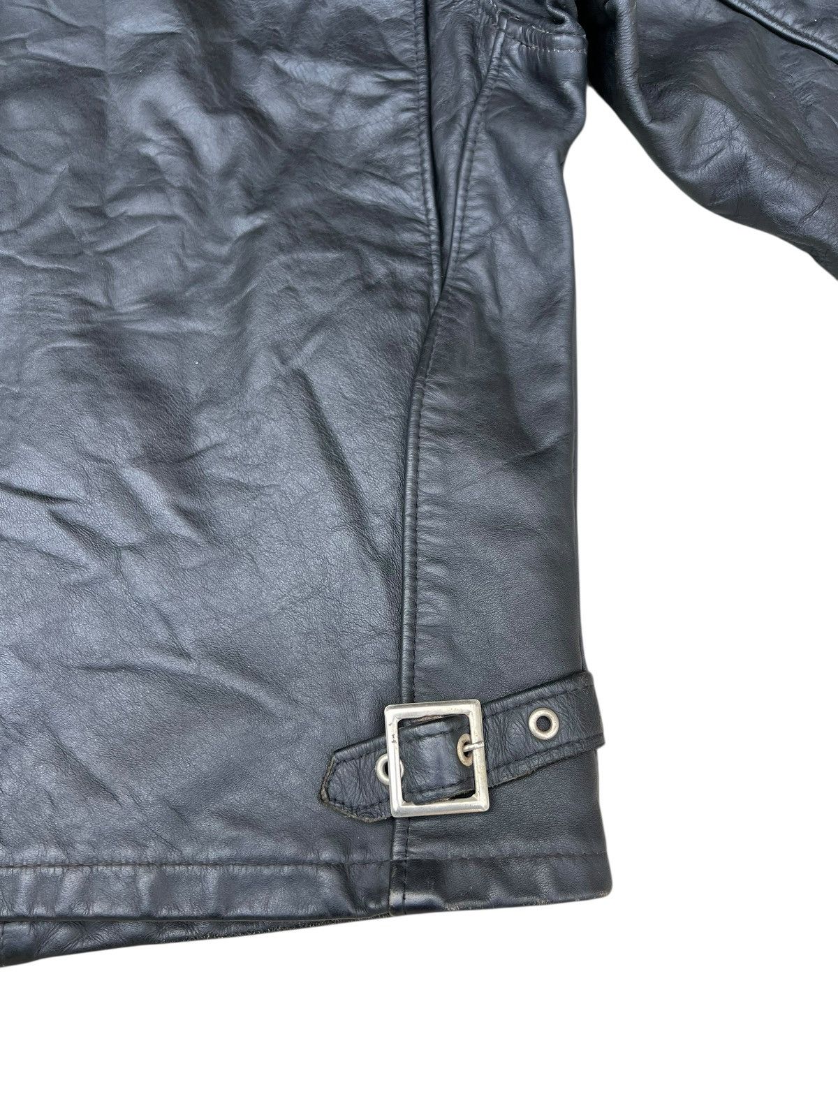 Schott Vintage 80s Schott 642 Distress Patina Leather Rider Jacket Size US S / EU 44-46 / 1 - 22 Thumbnail