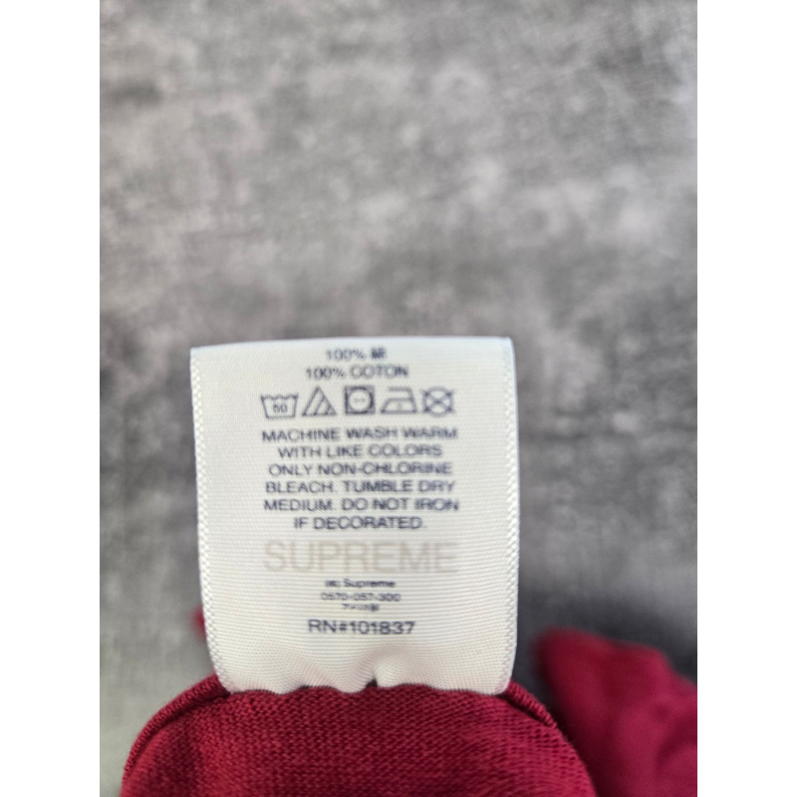 Supreme Supreme Mouse Cardinal Tee Size Med New SS21 Size US M / EU 48-50 / 2 - 4 Thumbnail