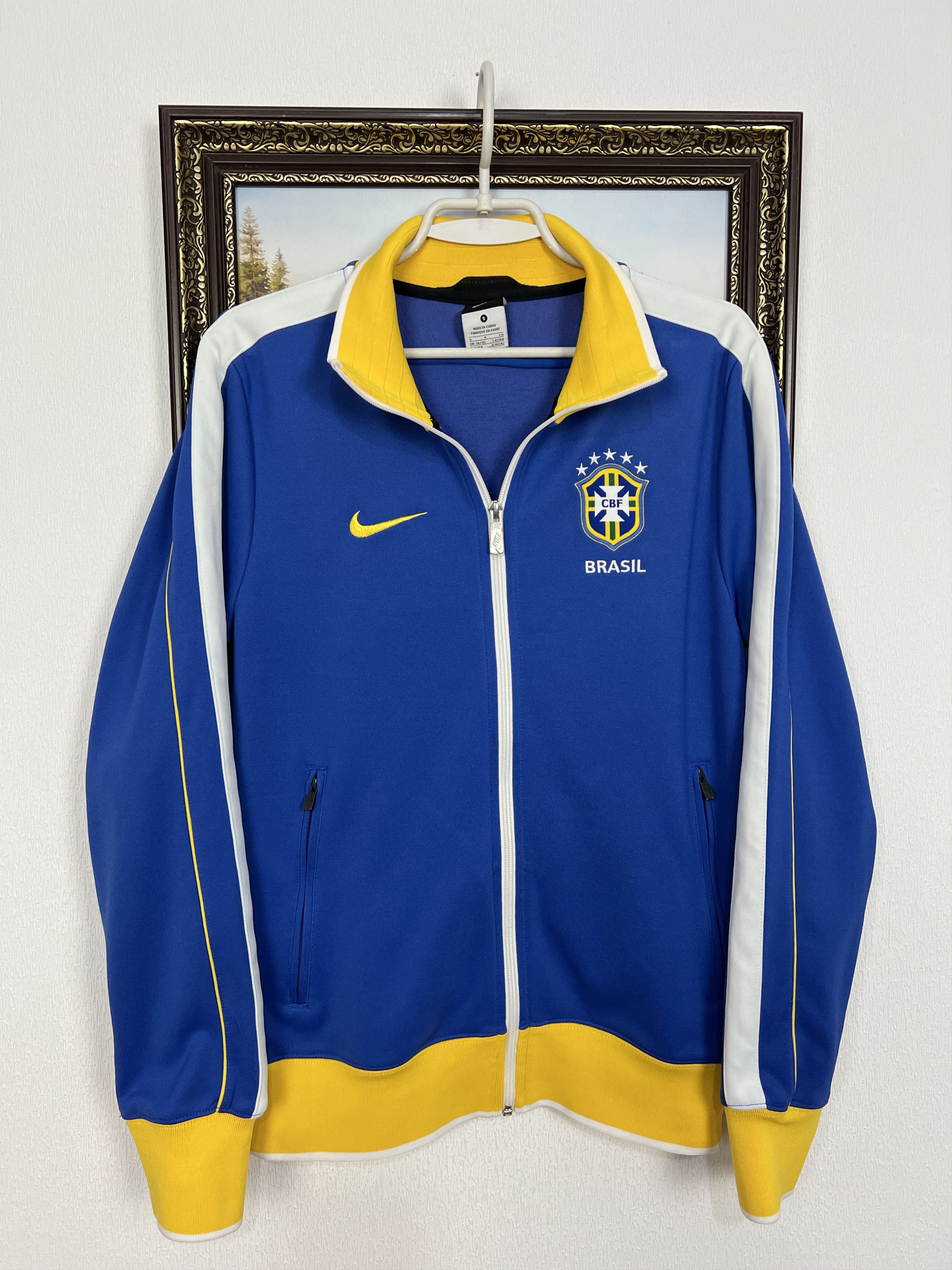 Nike Nike Brazil Football Jacket National Team Soccer Track Top | Grailed