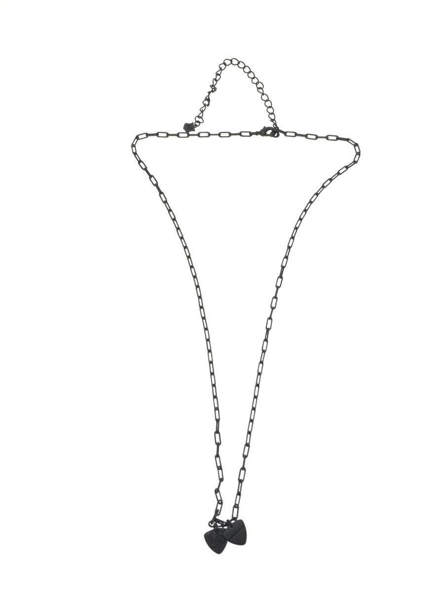Number (N)ine Archive Guitar Pick Logo Musical Note Necklace Size ONE SIZE - 4 Thumbnail