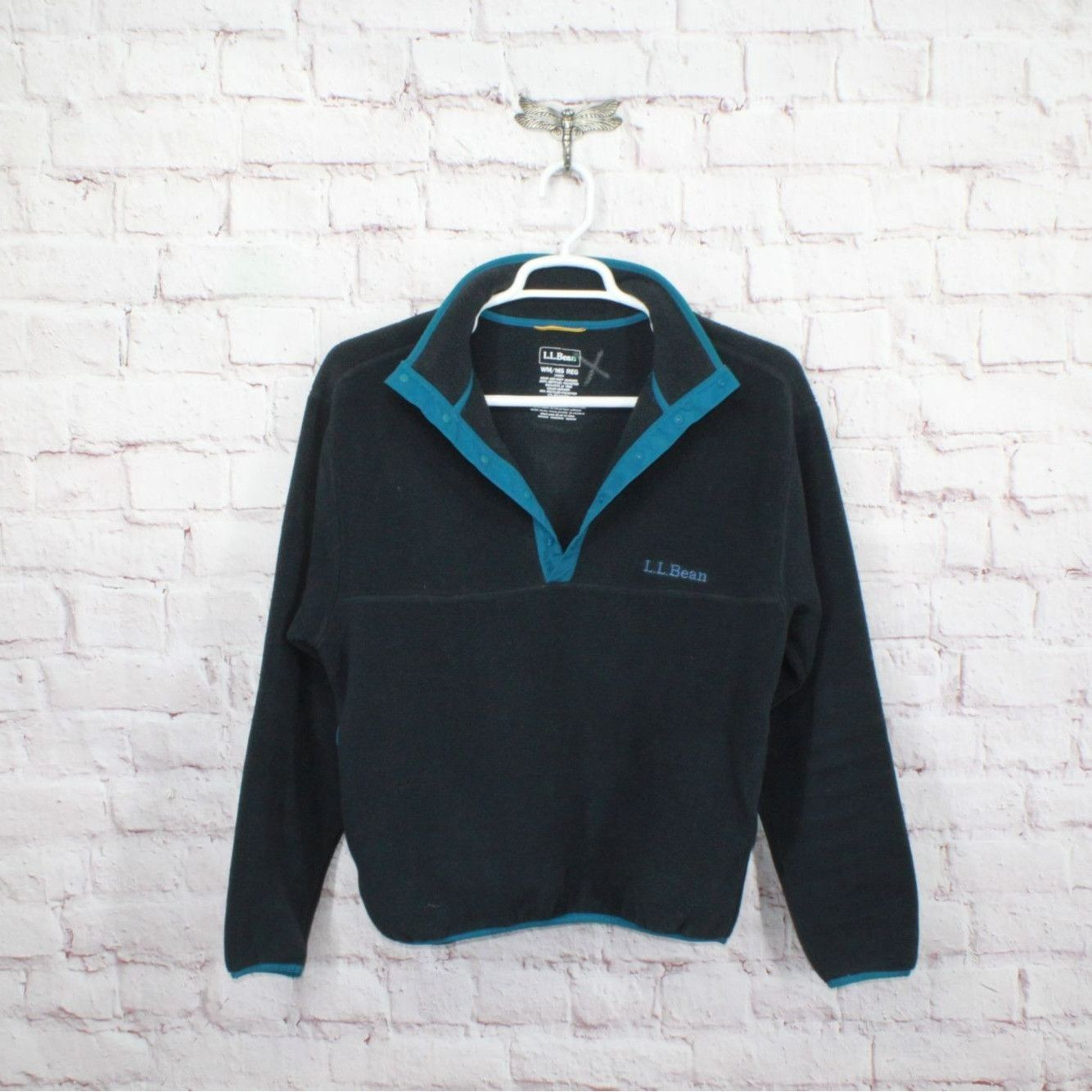 L.L. Bean LL Bean Classic Fleece Pullover Sweater Men's S Women's Size M / US 6-8 / IT 42-44 - 9 Thumbnail