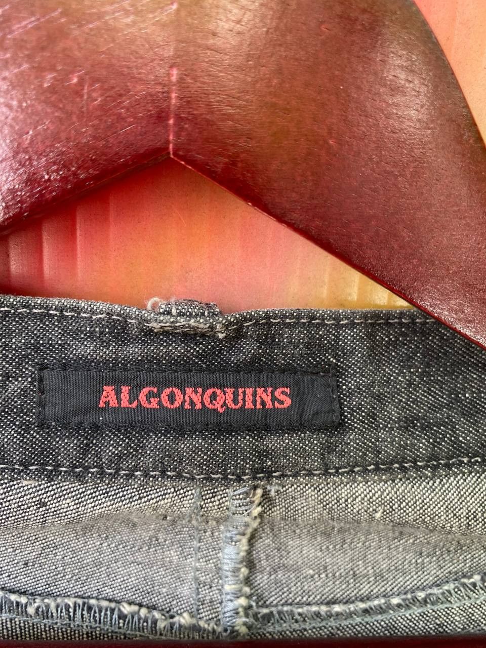 If Six Was Nine × Japanese Brand The Anarchy Algonquins Distressed Demin Jeans Lgb Style Size US 31 - 3 Thumbnail