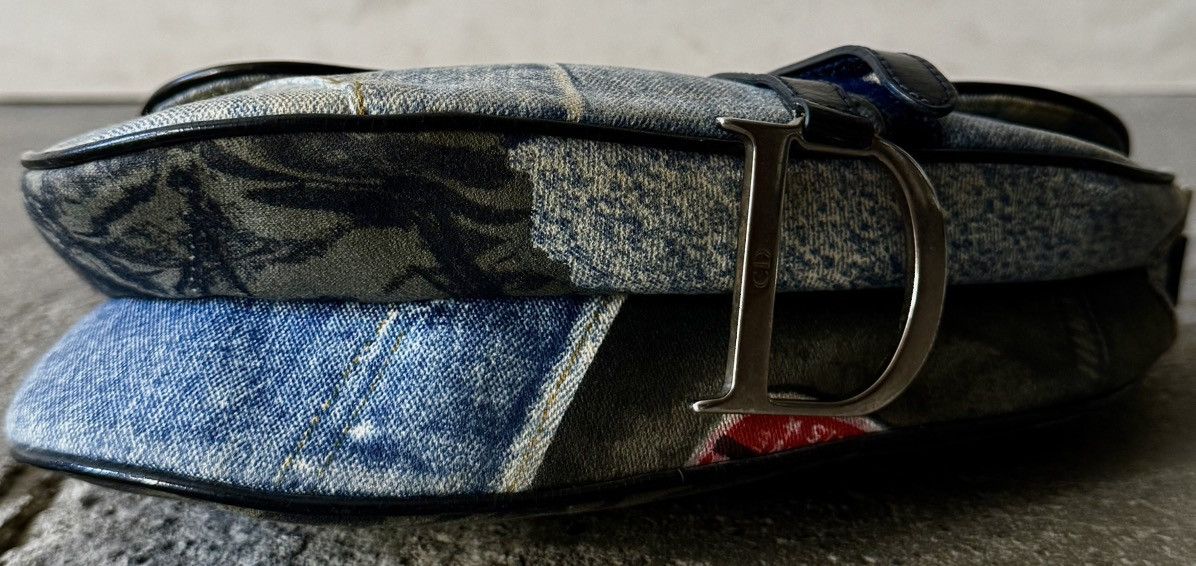 Dior Dior - John Galliano - SS2001 - Speedy way Denim -Saddle Bag Size ONE SIZE - 9 Thumbnail