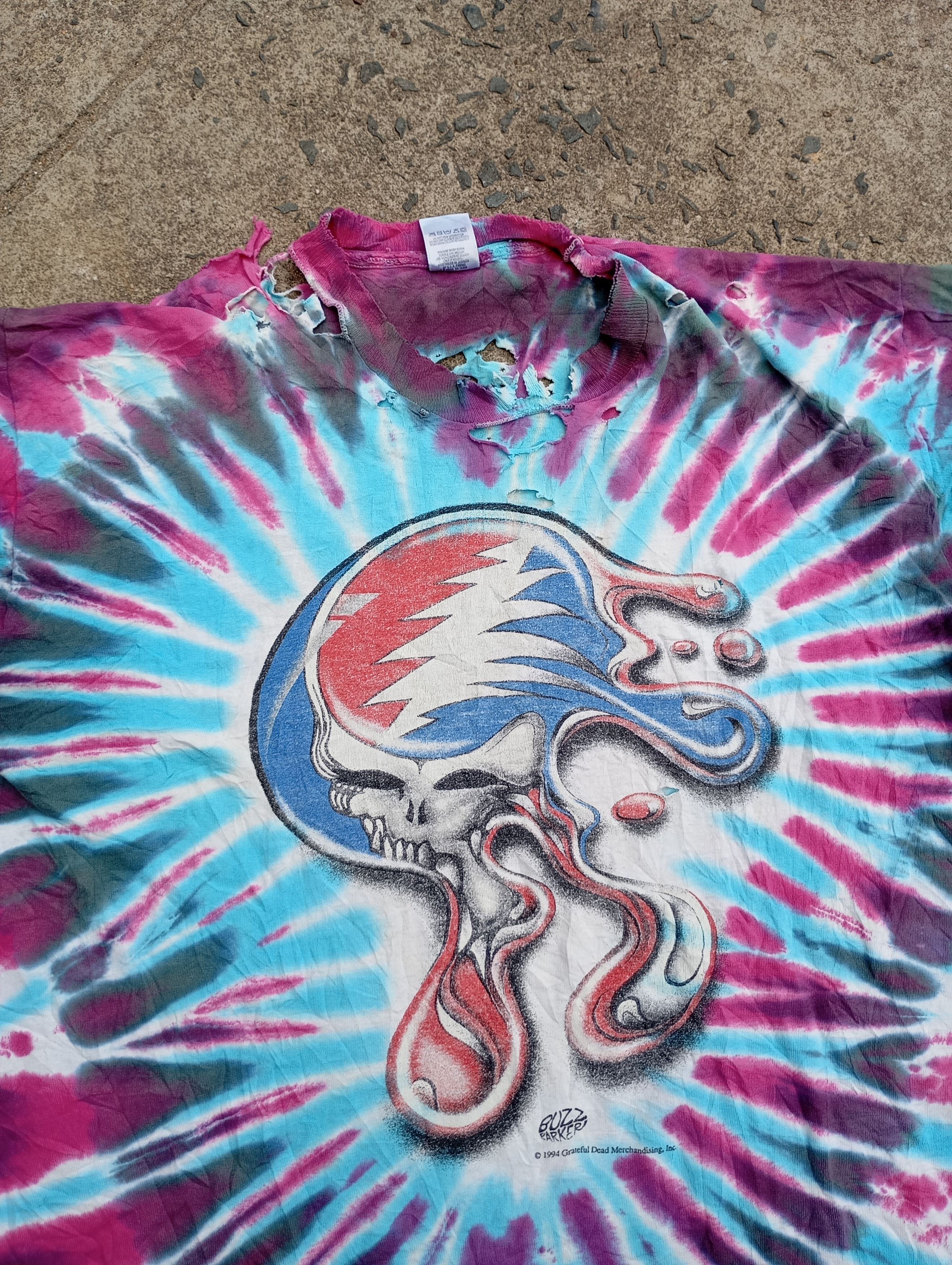 Grateful Dead × Vintage Vintage 1994 The Grateful dead T shirts Size US XL / EU 56 / 4 - 2 Thumbnail