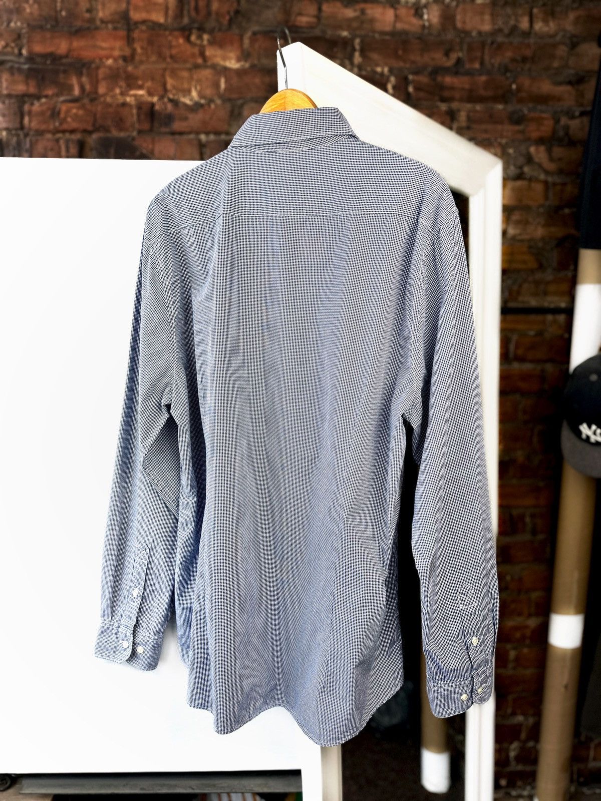Barbour Men’s Barbour Shirts Button Up Plaid Light Blue Size: XL Size US XL / EU 56 / 4 - 3 Thumbnail