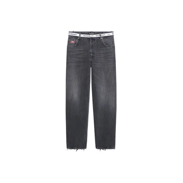 Balenciaga Balenciaga Logo Denim Long Pants for Men Size US 32 / EU 48 - 1 Thumbnail