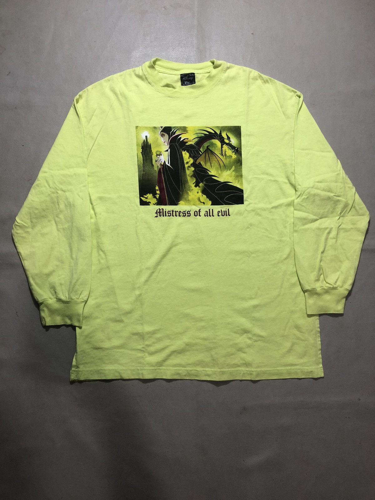 Hysteric Glamour × If Six Was Nine × KMRii Japanese Gothic Mistress Of All Evil Cartoon LongSleeve Tee Size US XL / EU 56 / 4 - 1 Thumbnail