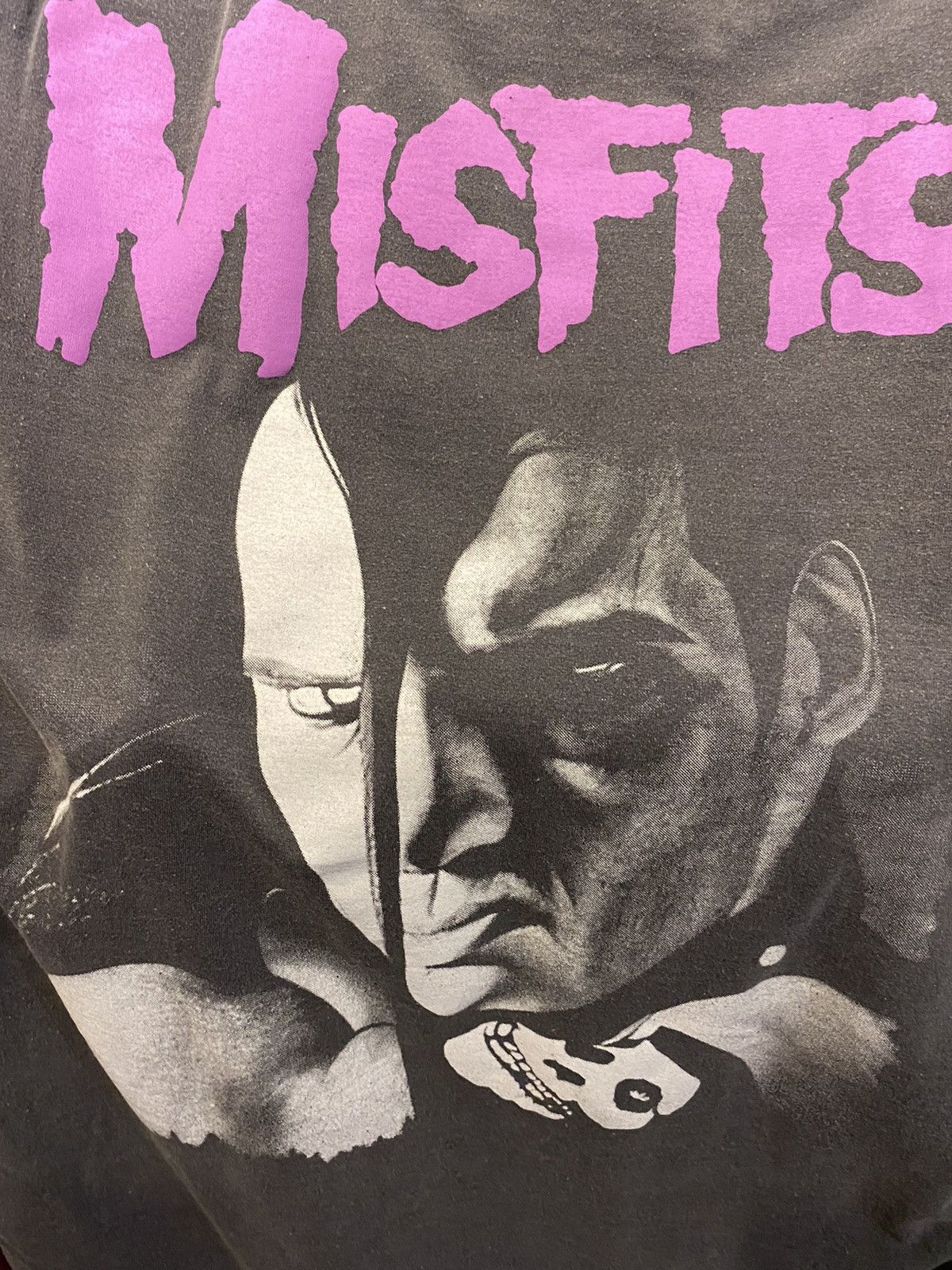 Band Tees × Misfits × Vintage Vintage 90s Faded Misfits Shirt Size US XL / EU 56 / 4 - 5 Thumbnail