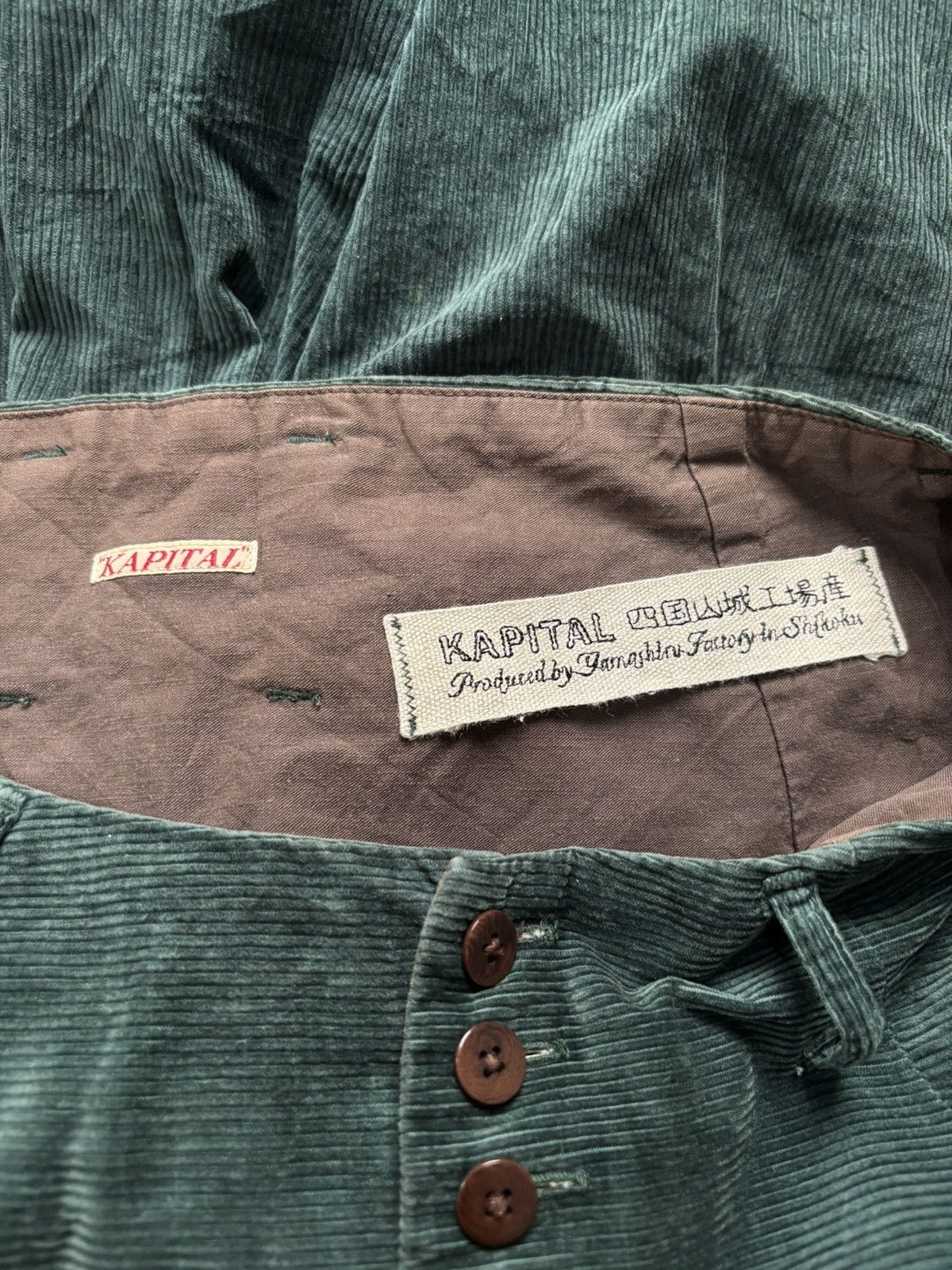 Kapital Pleated Wide Leg Balloon Pants Size US 30 / EU 46 - 6 Thumbnail