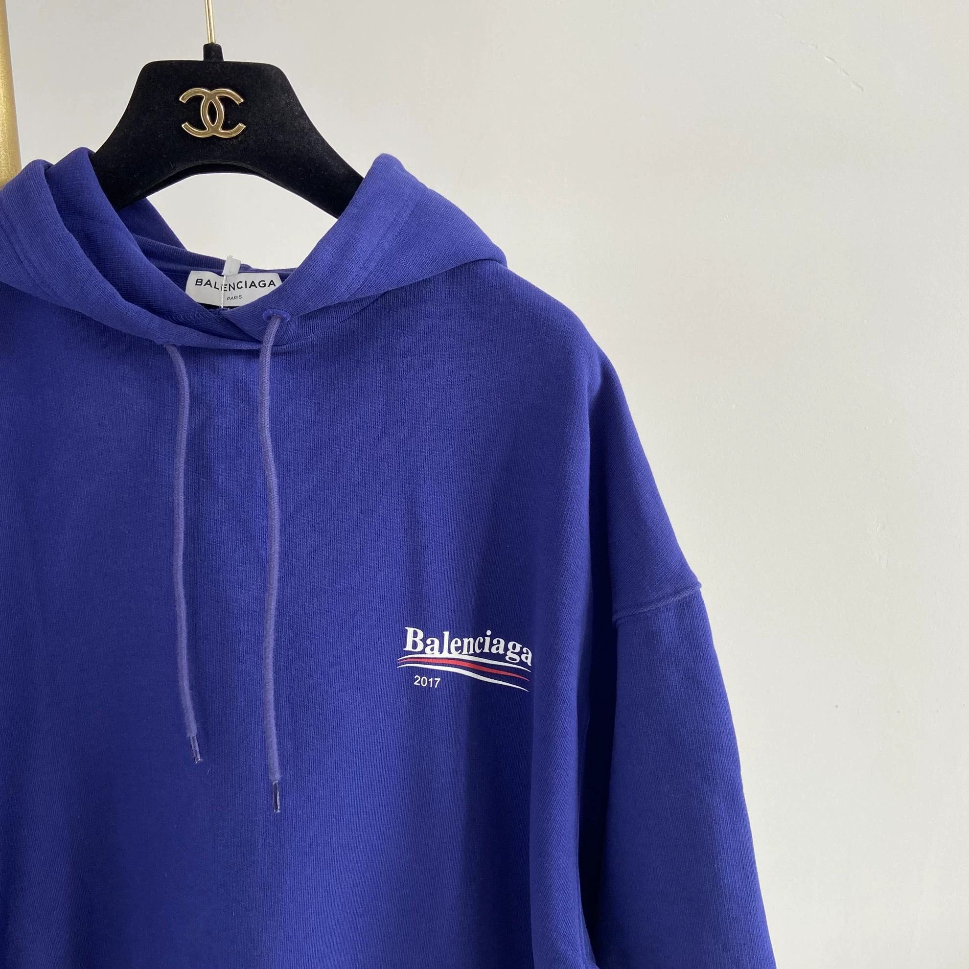 Balenciaga Balenciaga Logo Hoodie L Size US L / EU 52-54 / 3 - 3 Thumbnail
