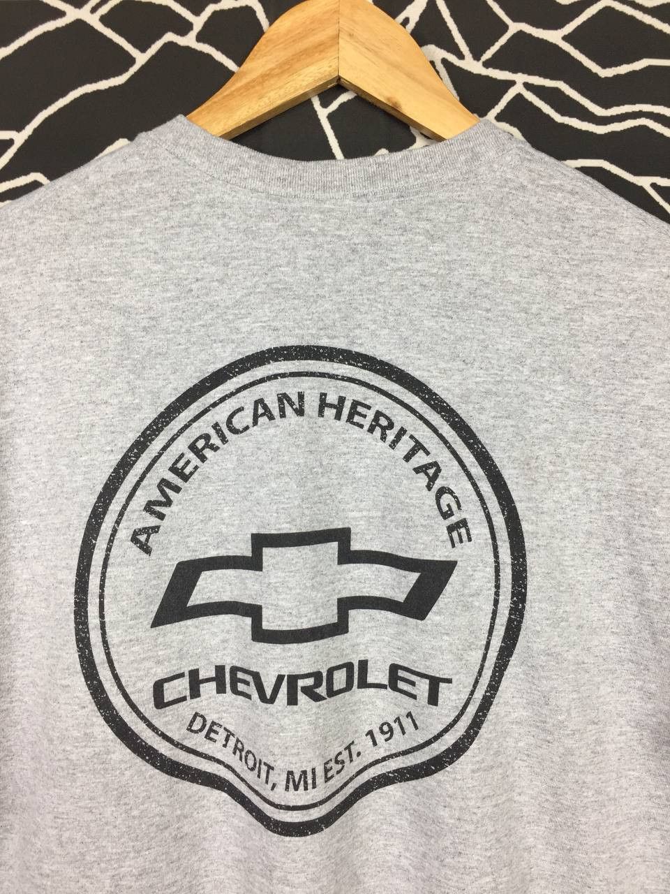 Chevrolet × Gildan × Vintage Chevrolet An American Heritage Big Logo Racing Tee Size US XL / EU 56 / 4 - 3 Thumbnail