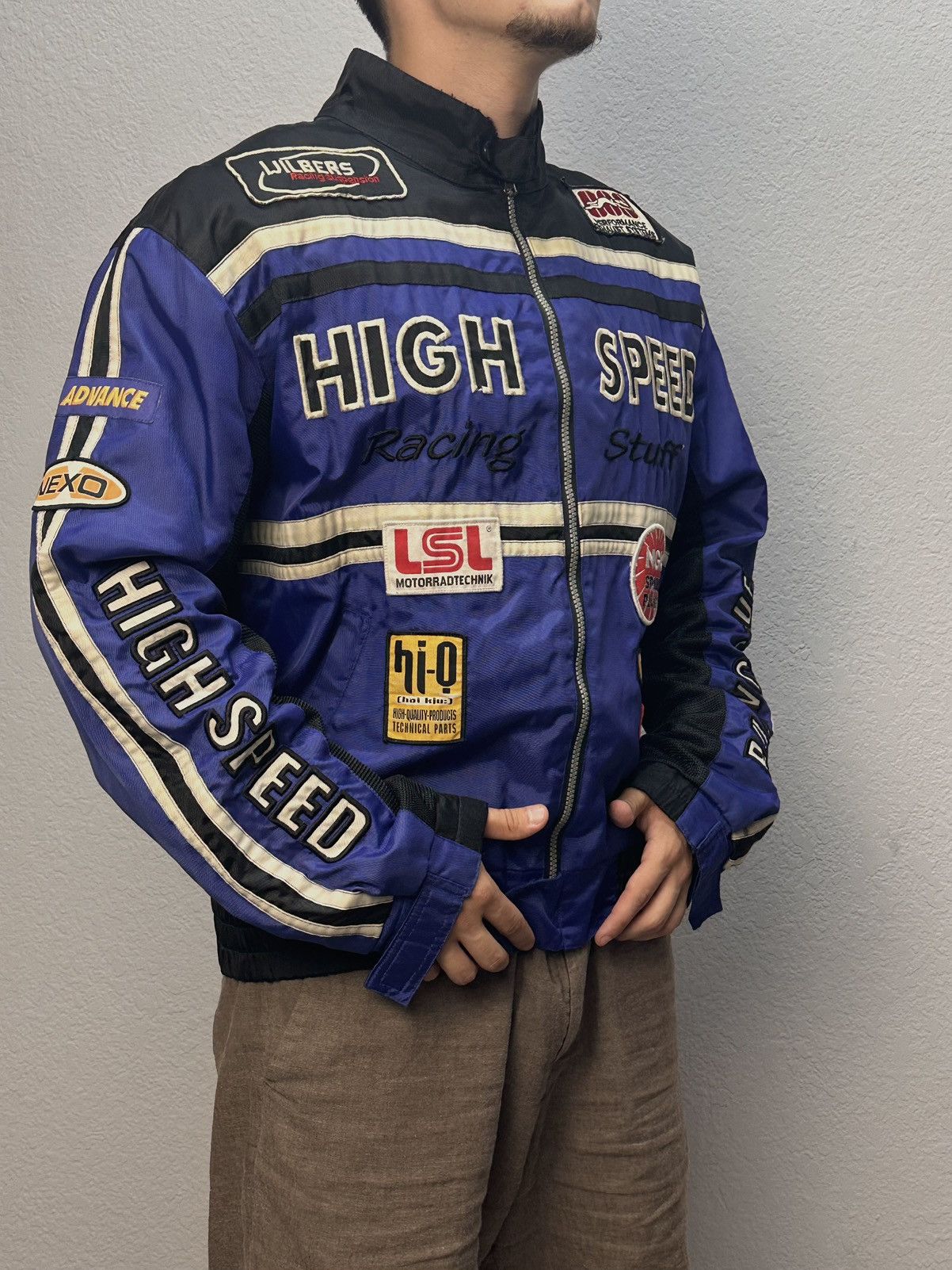 NASCAR Racing Jacket Moto Vodafone F1 Nascar Leather Red Bull Lucky Size US M / EU 48-50 / 2 - 1 Thumbnail