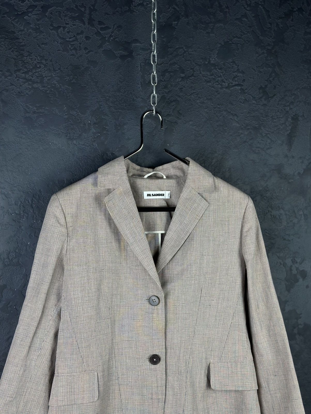 Jil Sander Jil Sander Lino/Wool Blazer Italy Designer Women’s Size 38 Size XS / US 0-2 / IT 36-38 - 2 Thumbnail