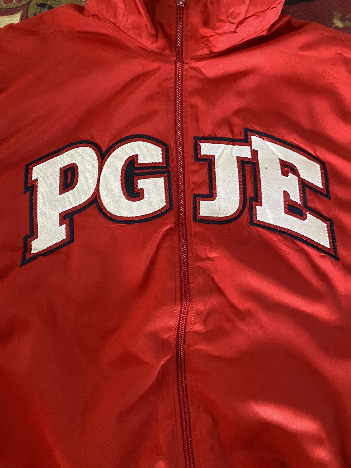 Japanese Brand Vintage Varsity Spirit Fashions PGJE Zipper Light Jacket Size US M / EU 48-50 / 2 - 3 Thumbnail