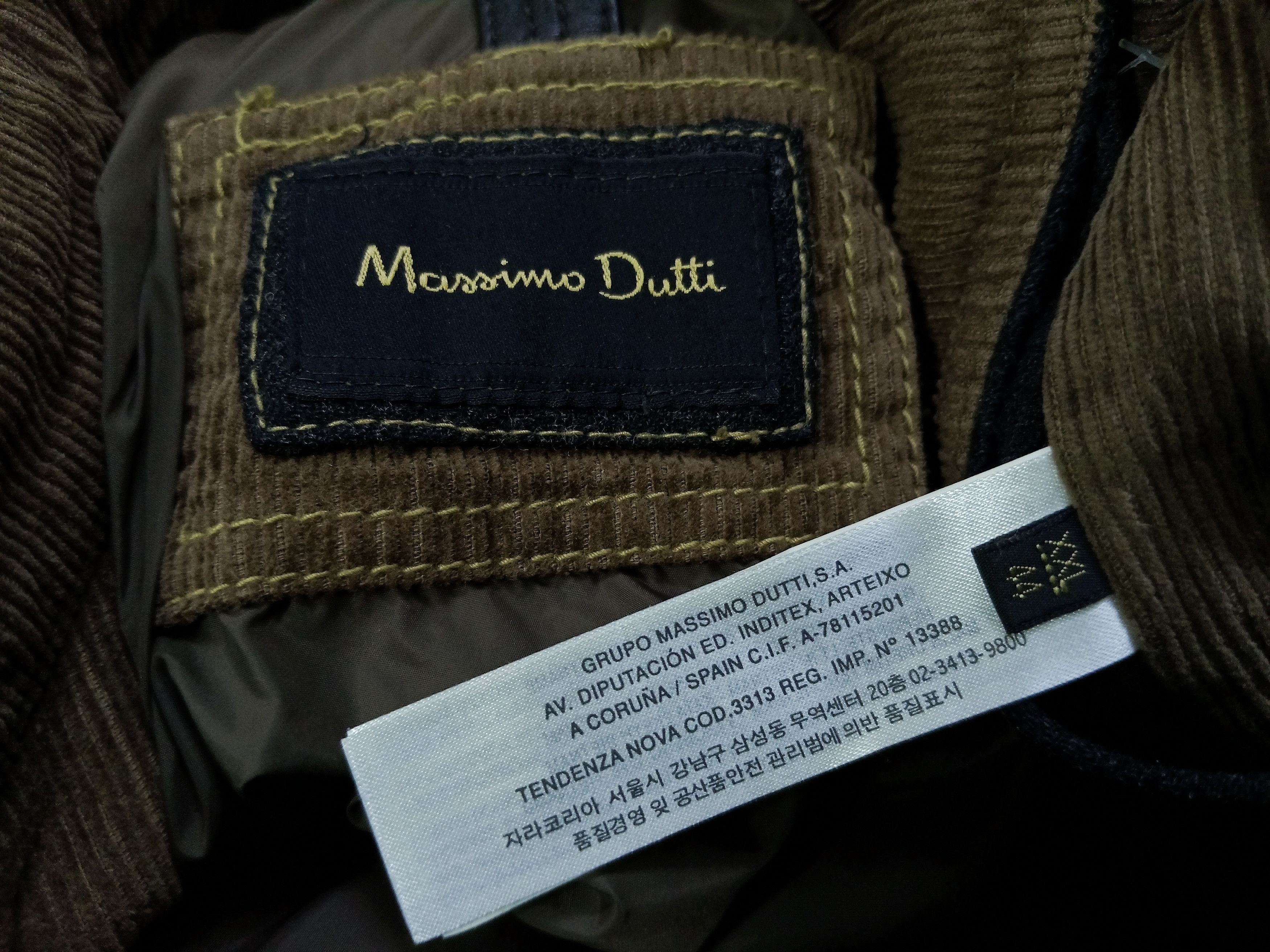 Massimo Dutti Massimo Dutti Corduroy Jacket LL OR XXL FIT Size US XL / EU 56 / 4 - 7 Thumbnail