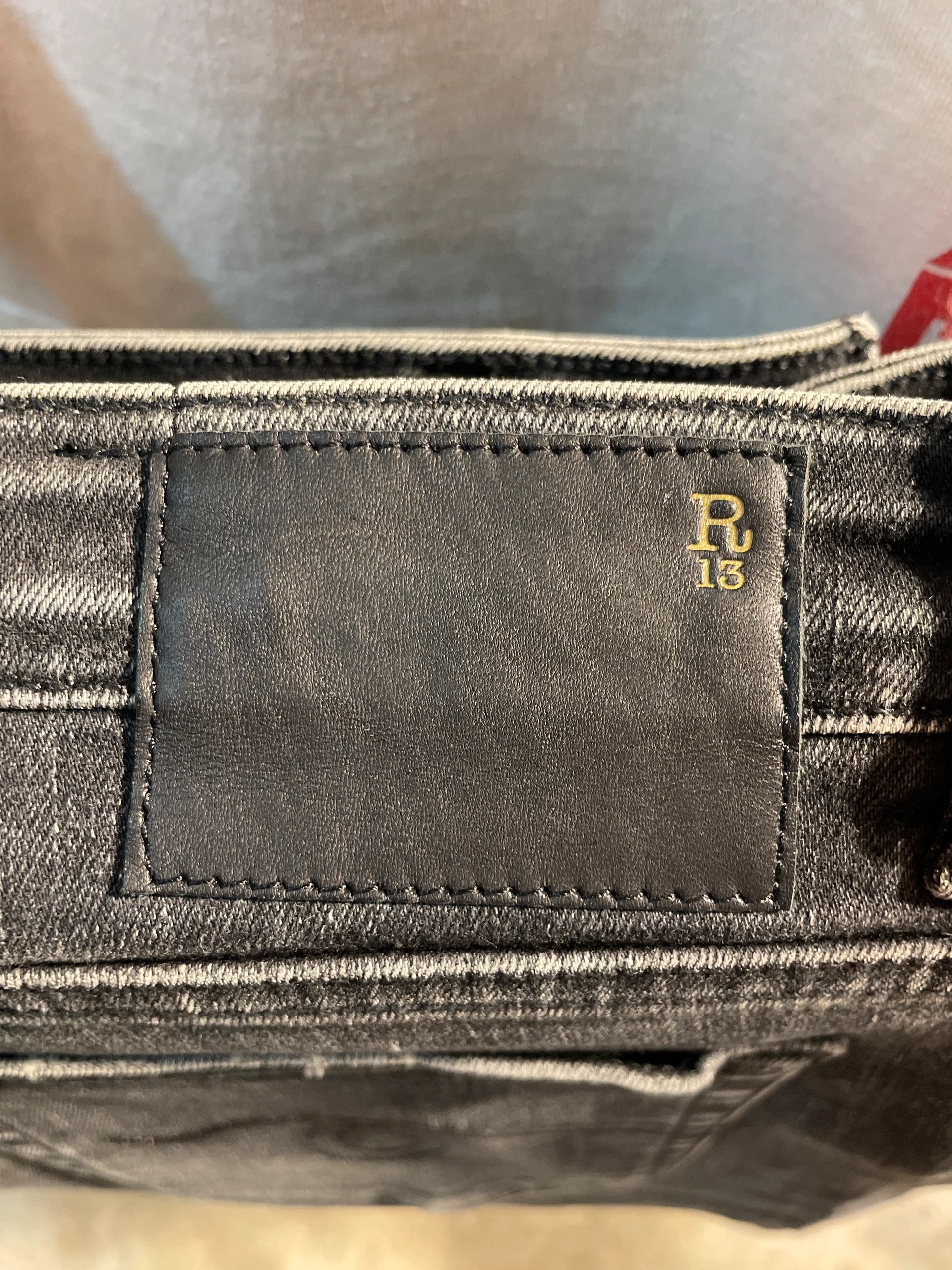 R13 R13 Boy Skinny Denim Jeans Size 27" / US 4 / IT 40 - 4 Thumbnail