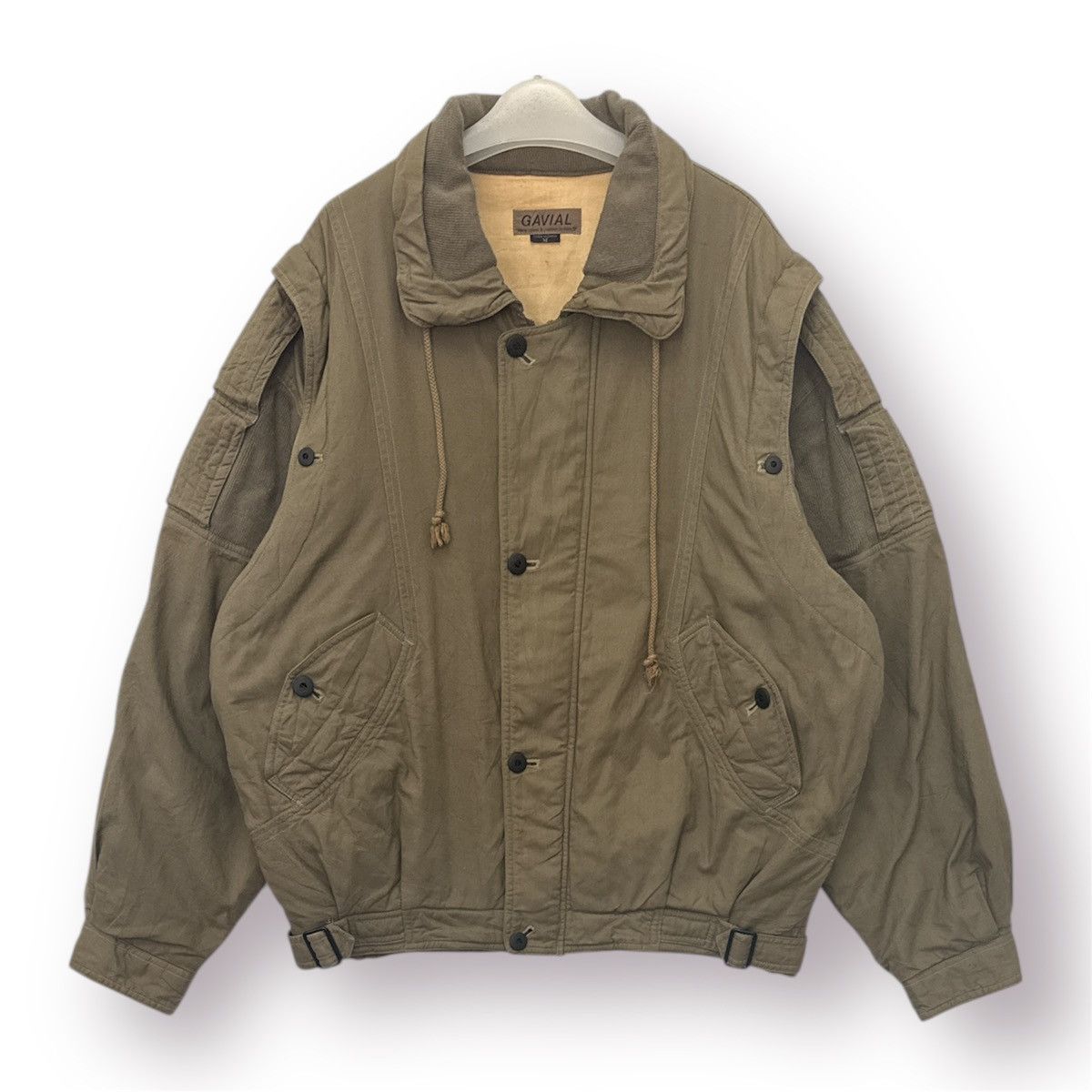 Japanese Brand 🔥 Vtg Gavial Japan Flying Tactical Parachute Bomber Jacket Size US M / EU 48-50 / 2 - 1 Thumbnail