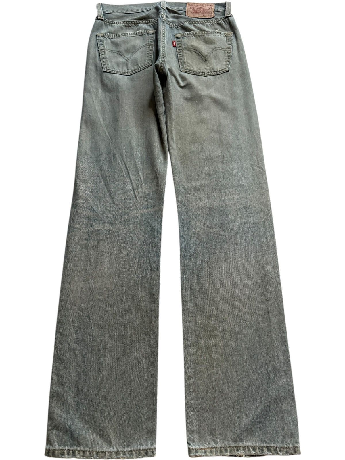 Levi's SALES🔥Vintage 90s Levis 501 Mud Wash Distressed Jeans Size US 28 / EU 44 - 2 Thumbnail