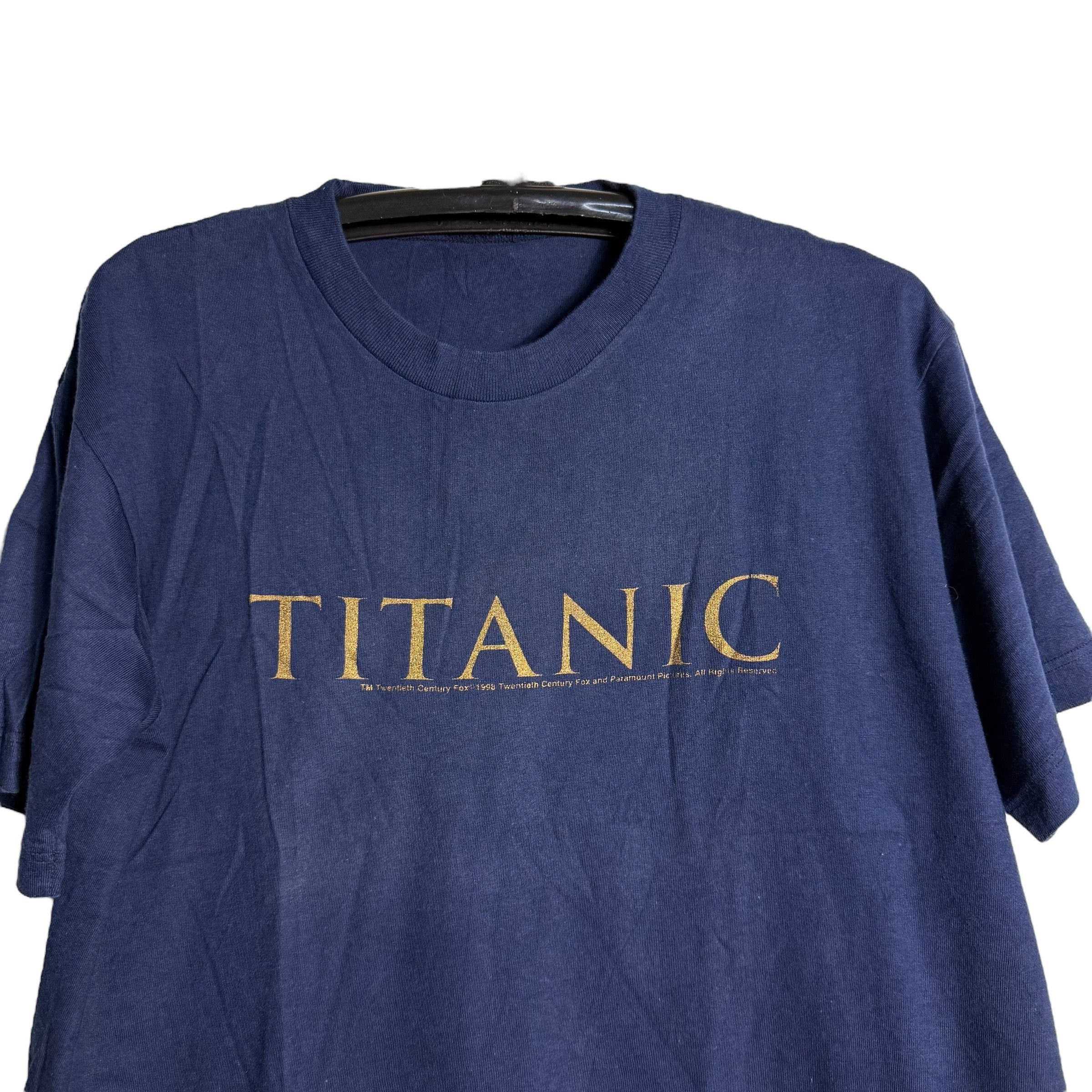 Other 🔥RARE🔥Vintage 1998 Titanic Twentieth Century Fox T-shirt Size US L / EU 52-54 / 3 - 2 Thumbnail