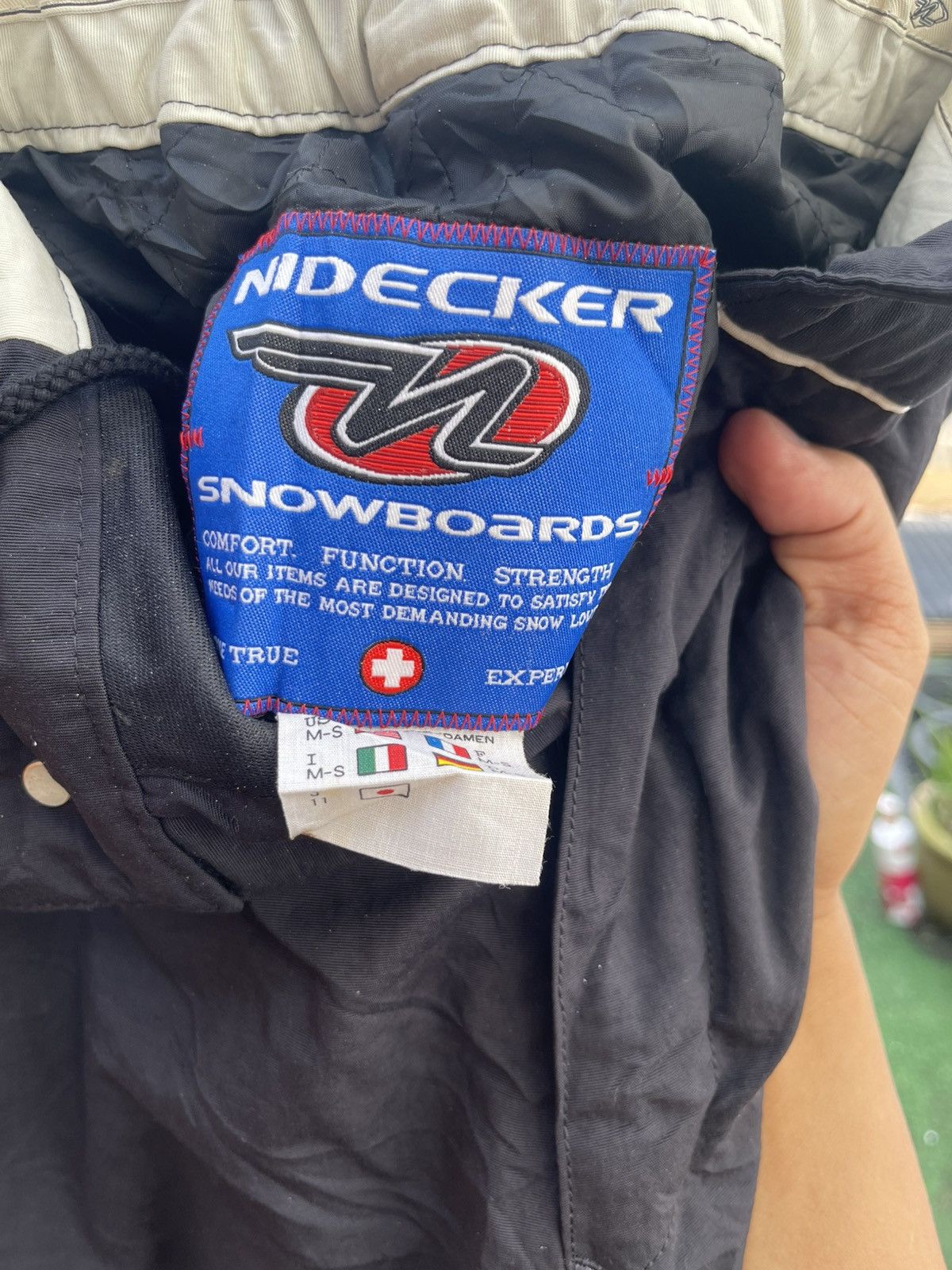 Japanese Brand Nidecker Snowboard pants Size 24" / US 00 / IT 34 - 5 Thumbnail