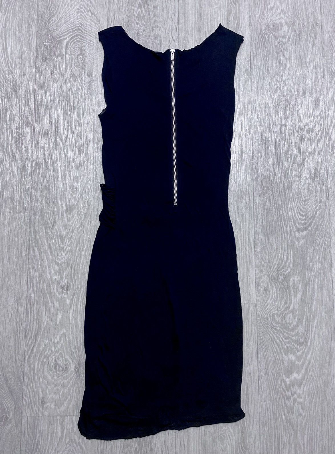 Diesel Diesel Avantgarde Archive Distressed Sleeveless Ruffle Dress Size XS / US 0-2 / IT 36-38 - 6 Thumbnail
