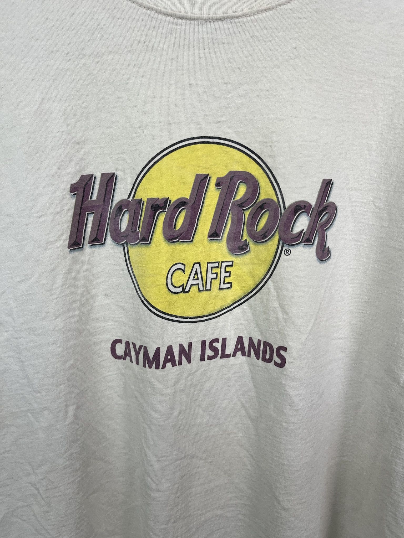 Hard Rock Cafe Vintage 90s Hard Rock Cafe Cayman Islands T Shirt Size XXL Size US XXL / EU 58 / 5 - 1 Thumbnail