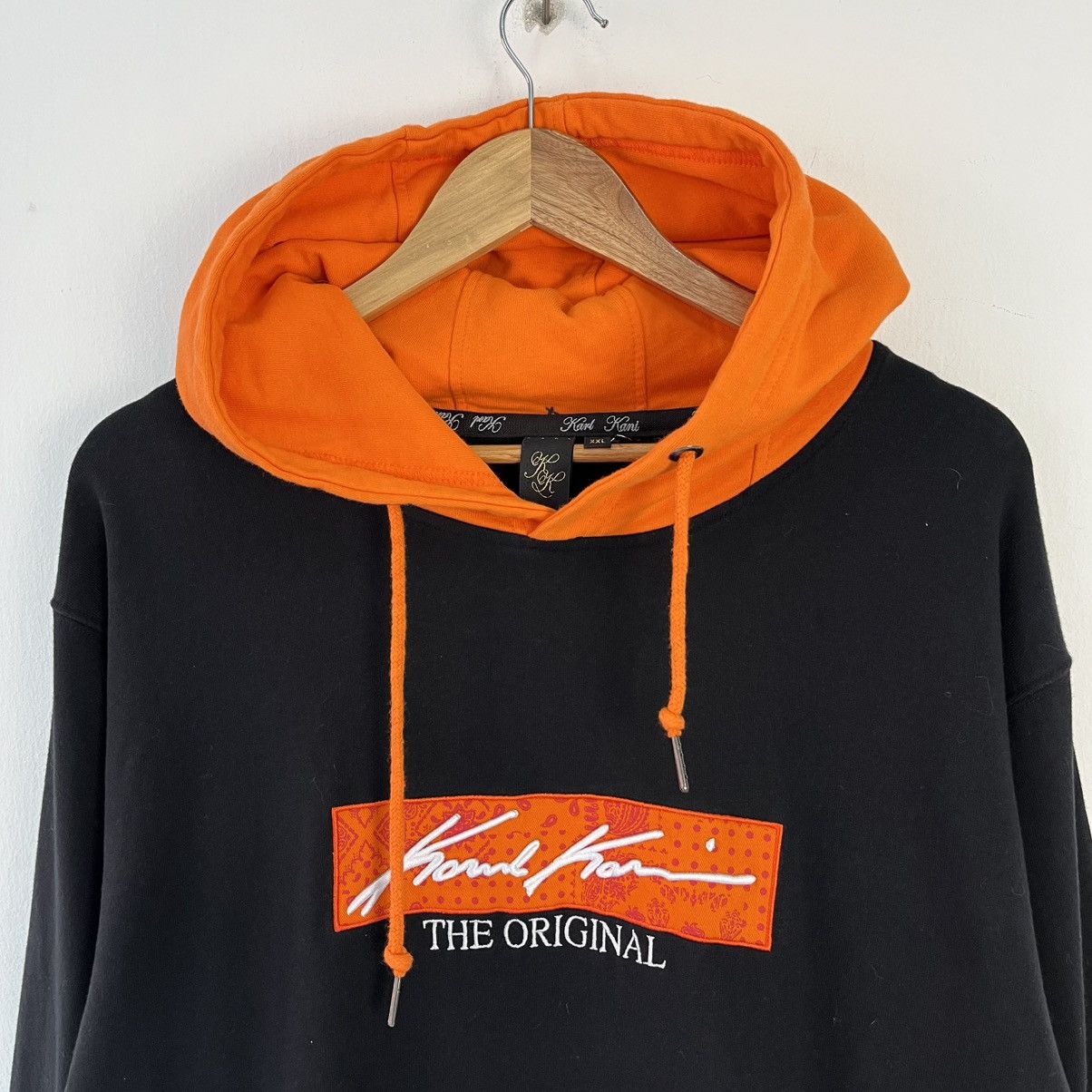 Karl Kani Vintage Karl Kani Paisley Hoodie Size US XXL / EU 58 / 5 - 1 Thumbnail