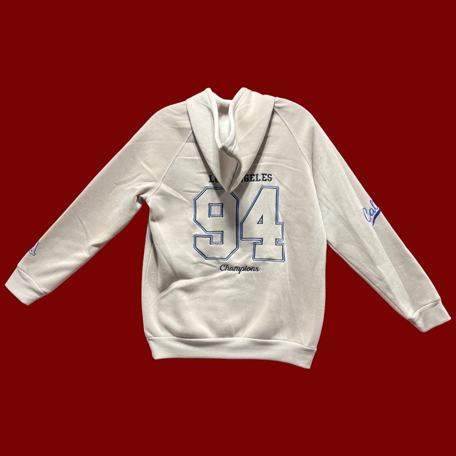 rue21 Rue 21 - Unisex Long Sleeve Hooded Sweat - Beige - Extra Sma Size US XS / EU 42 / 0 - 2 Thumbnail