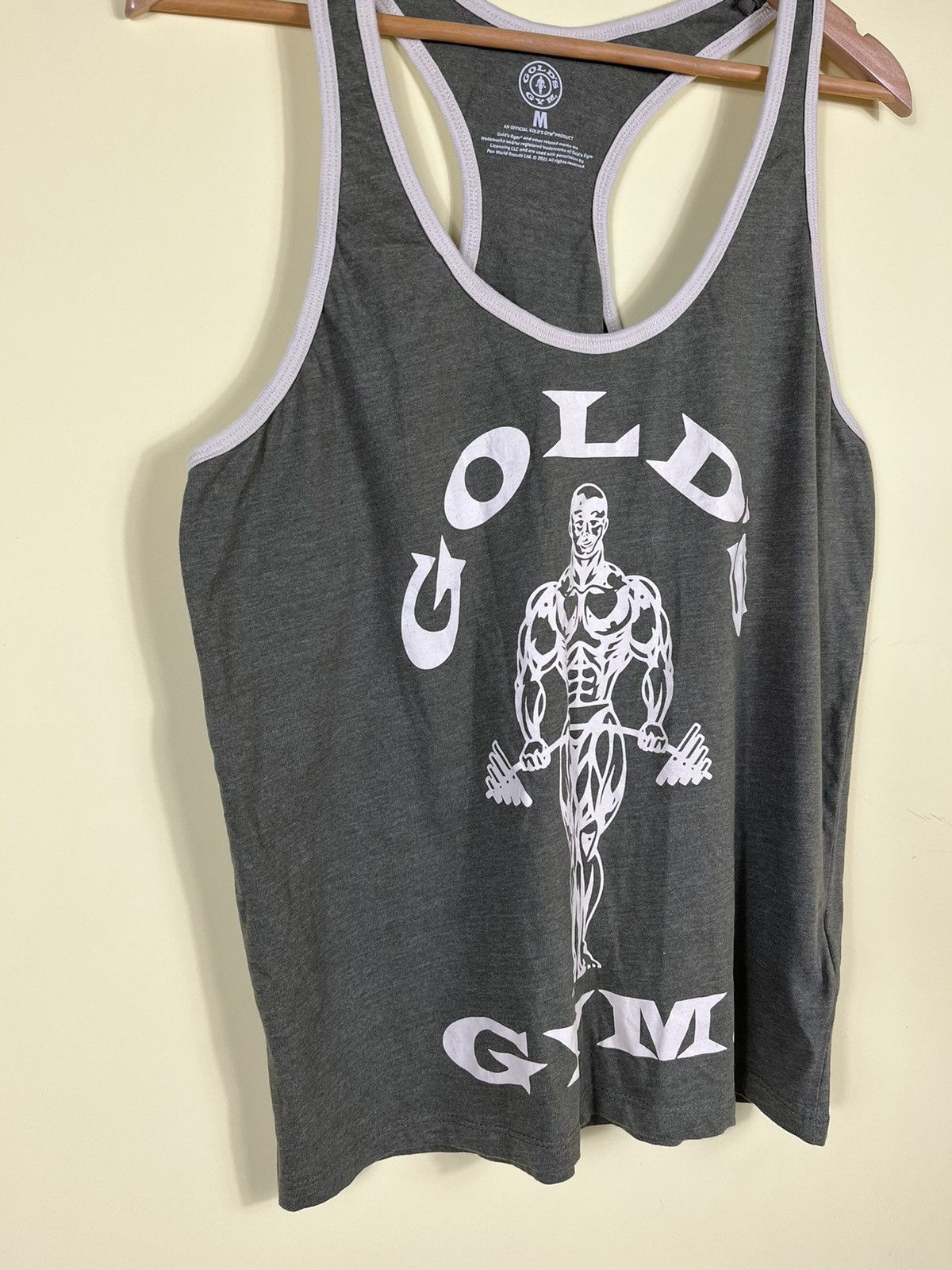 Designer Gold’s gym jersey American training clothes Size US M / EU 48-50 / 2 - 2 Thumbnail