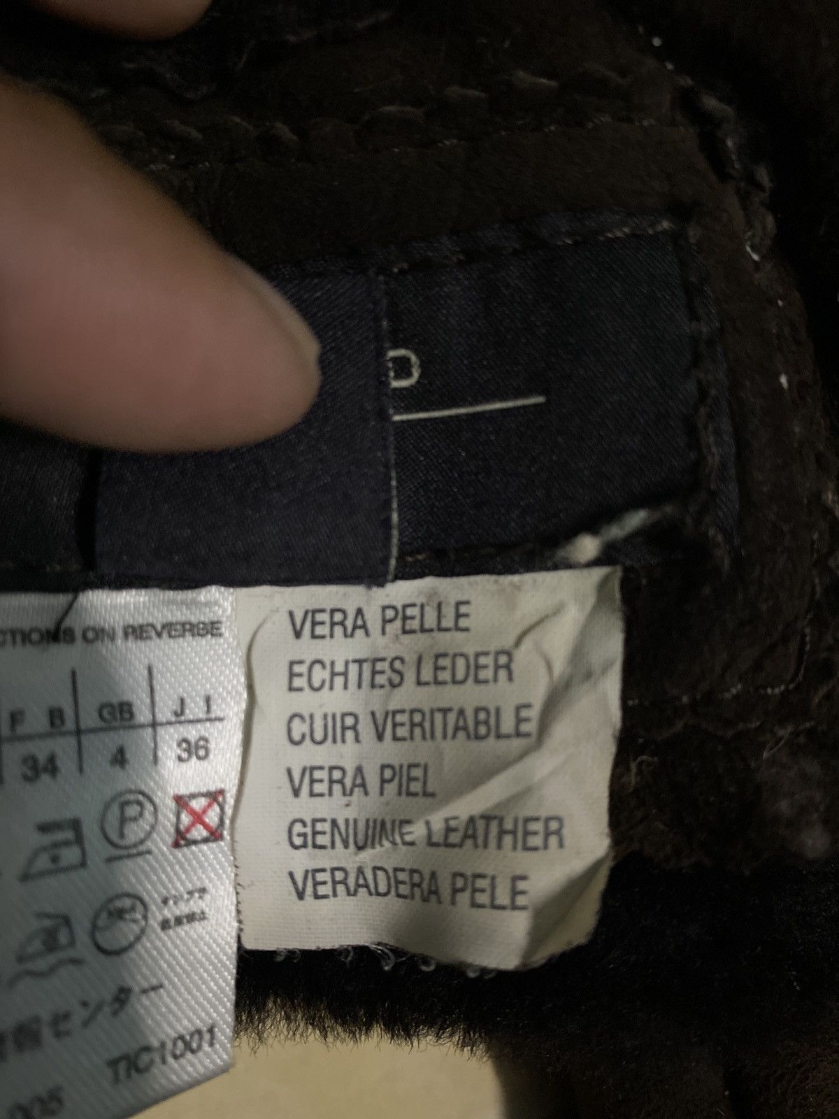 Max Mara Weekend Max Mara Leather Verra Pelle Jacket Size XS / US 0-2 / IT 36-38 - 11 Thumbnail