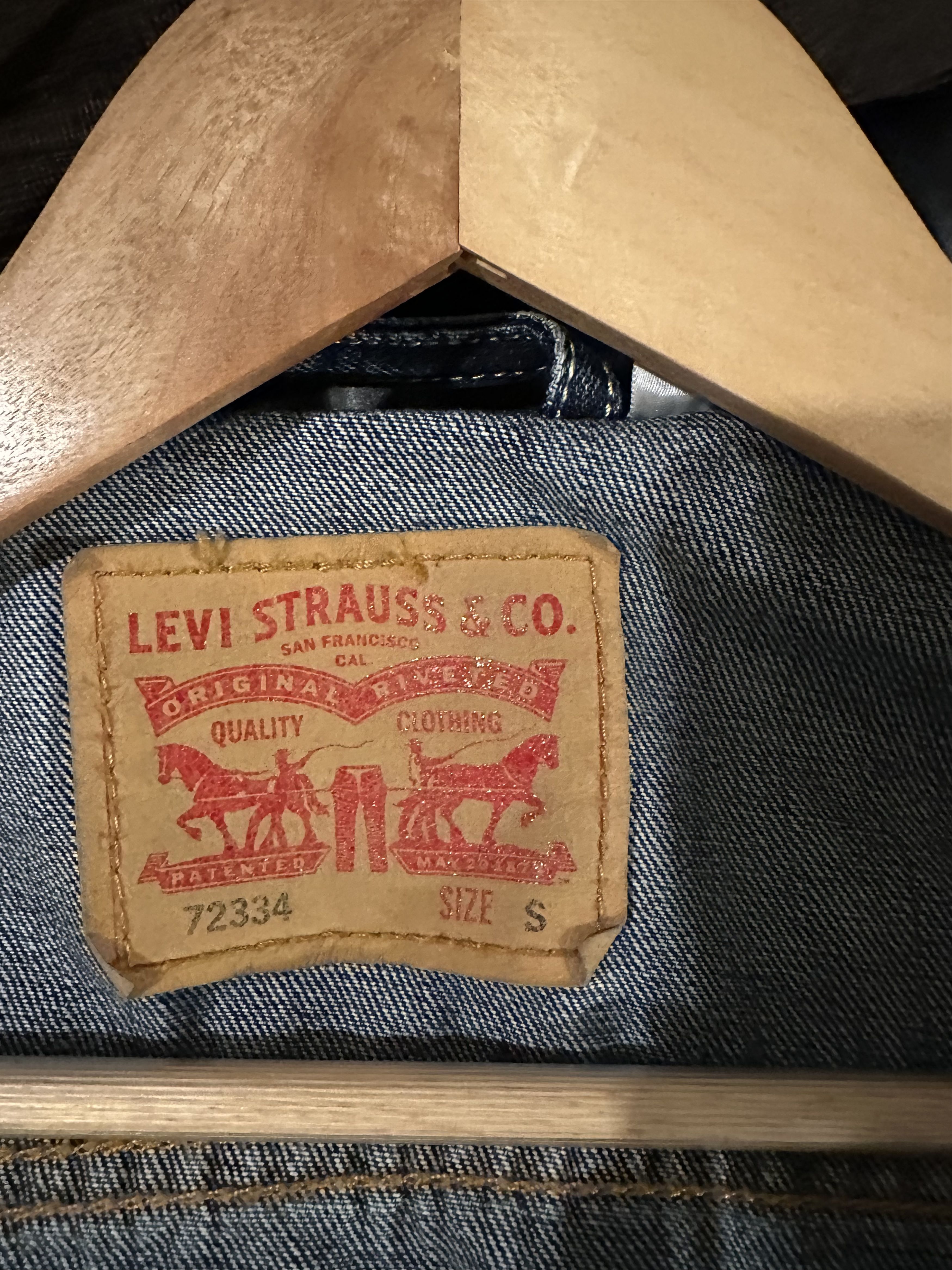 Levi's Levi's Trucker Jacket 72334 Colusa Wash Size Small Size US S / EU 44-46 / 1 - 6 Thumbnail