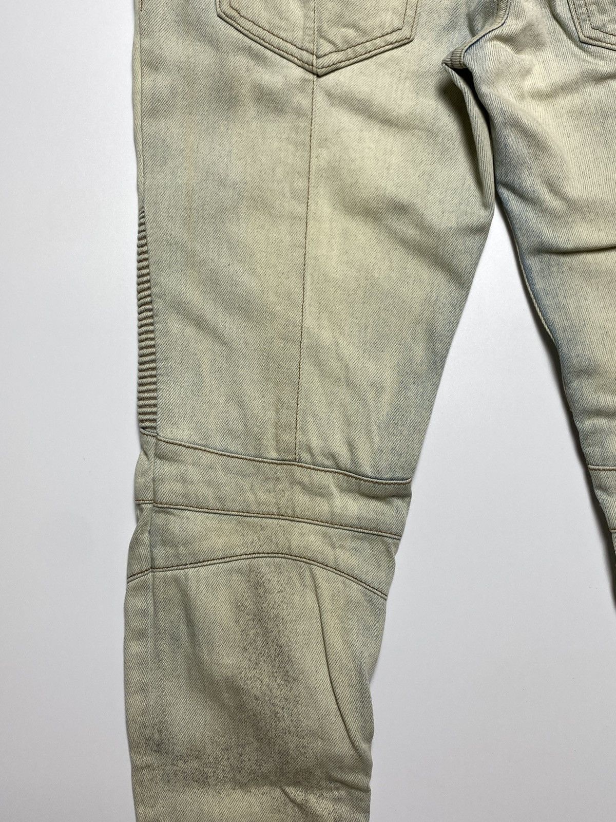 Balmain Balmain - Ankle Zip Biker Jeans Size US 30 / EU 46 - 13 Thumbnail