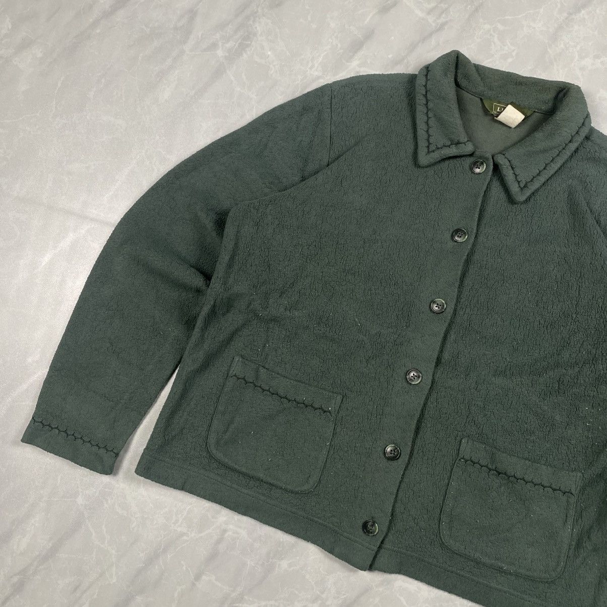 L.L. Bean Rare Vintage 90s LL Bean Button Boxy Sweaters Jacket Size M / US 6-8 / IT 42-44 - 3 Thumbnail