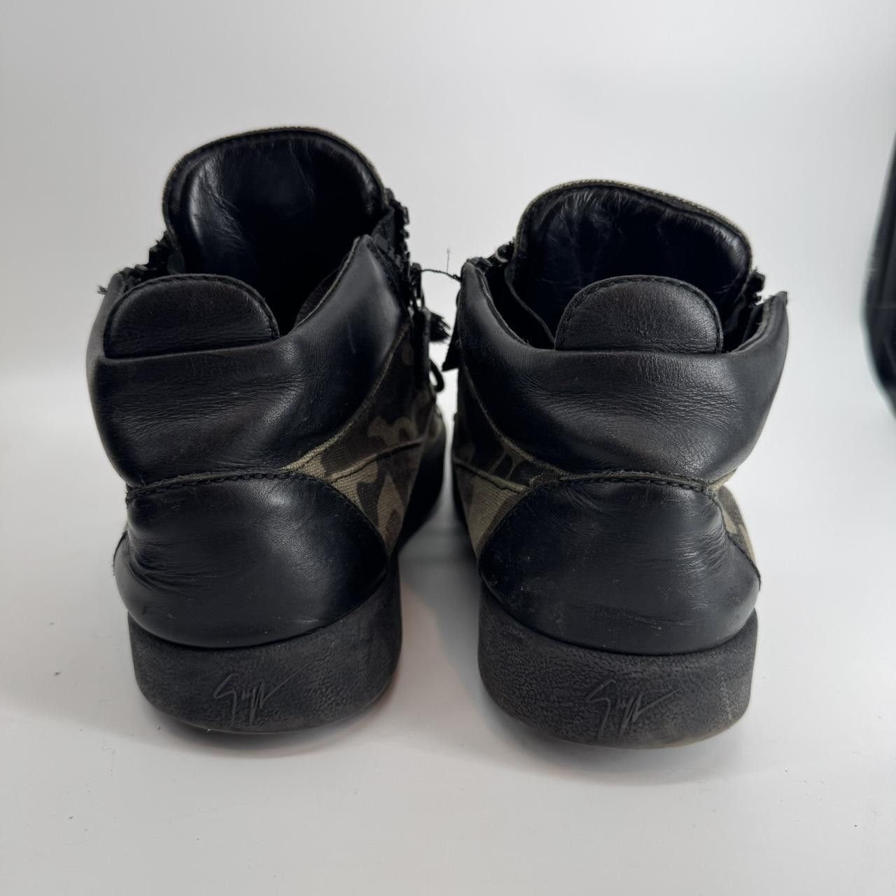 Giuseppe Zanotti GIUSEPPE ZANOTTI Kriss mid top army sneakers Size 44 US 11 Size US 11 / EU 44 - 3 Thumbnail