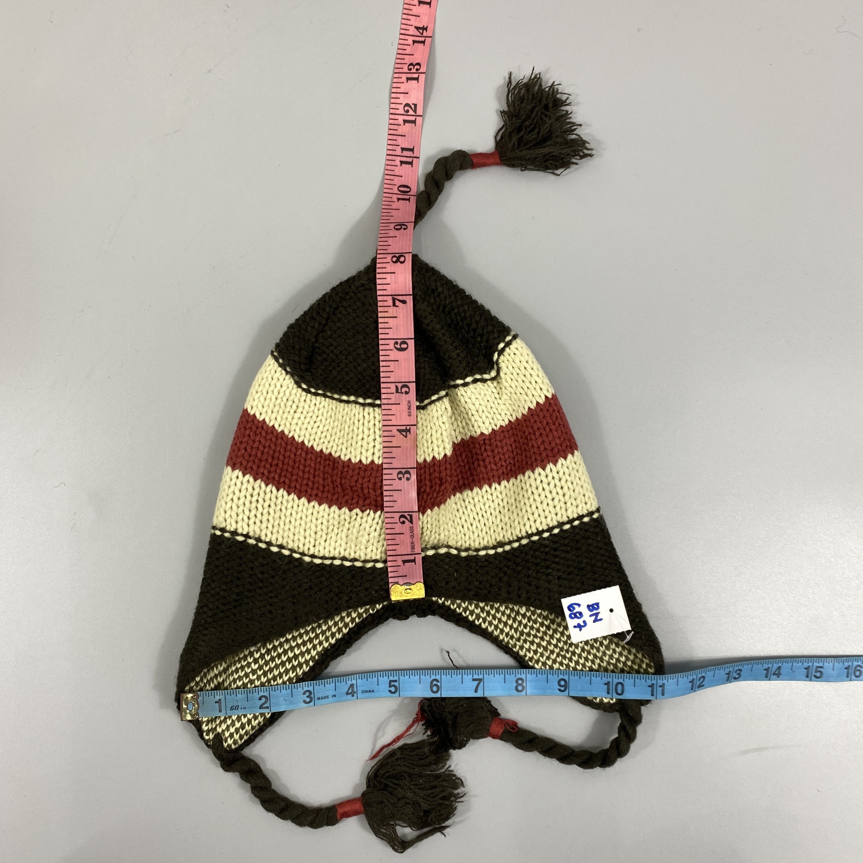 Japanese Brand Ear Flap Snow Cap Hat Vintage -BN687 Size ONE SIZE - 5 Thumbnail