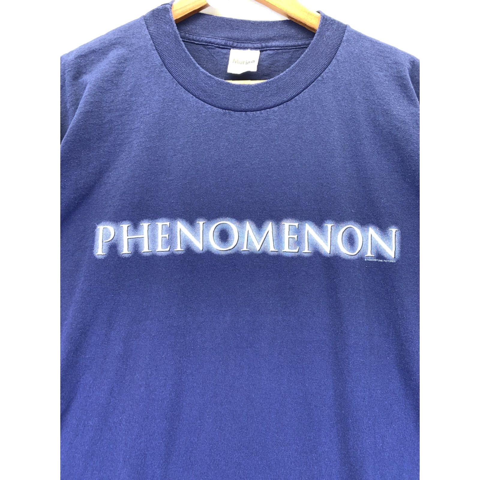 Vintage VINTAGE T Shirt Offical Touchstone Movies Phenomenon 1996 John Travolta Blue XL Unisex Single Stitch Cotton Graphic Tee 1990s Size US XL / EU 56 / 4 - 2 Thumbnail