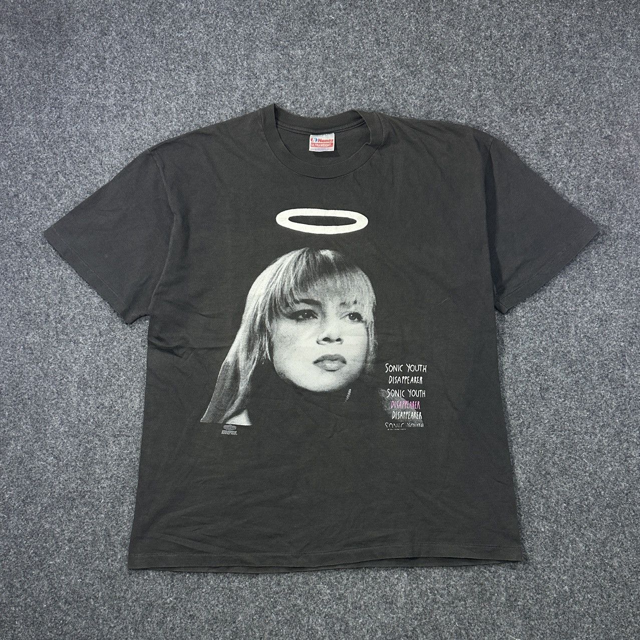 Hanes 1991 Sonic Youth Disappearer Size US XL / EU 56 / 4 - 1 Thumbnail