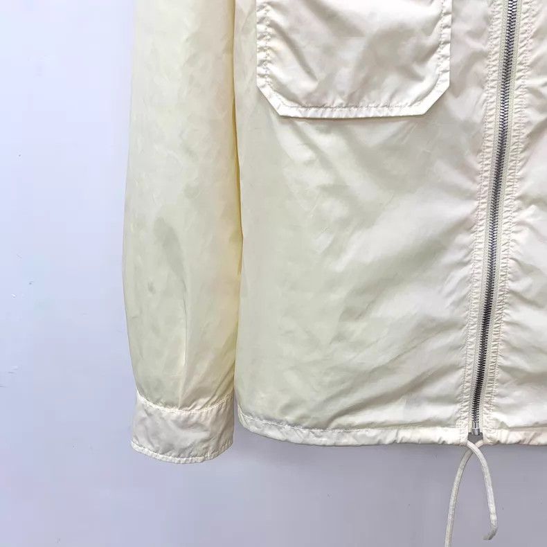 Gucci Gucci Beige cat letter embroidery lapel zipper long-sleeve Size S / US 4 / IT 40 - 4 Thumbnail